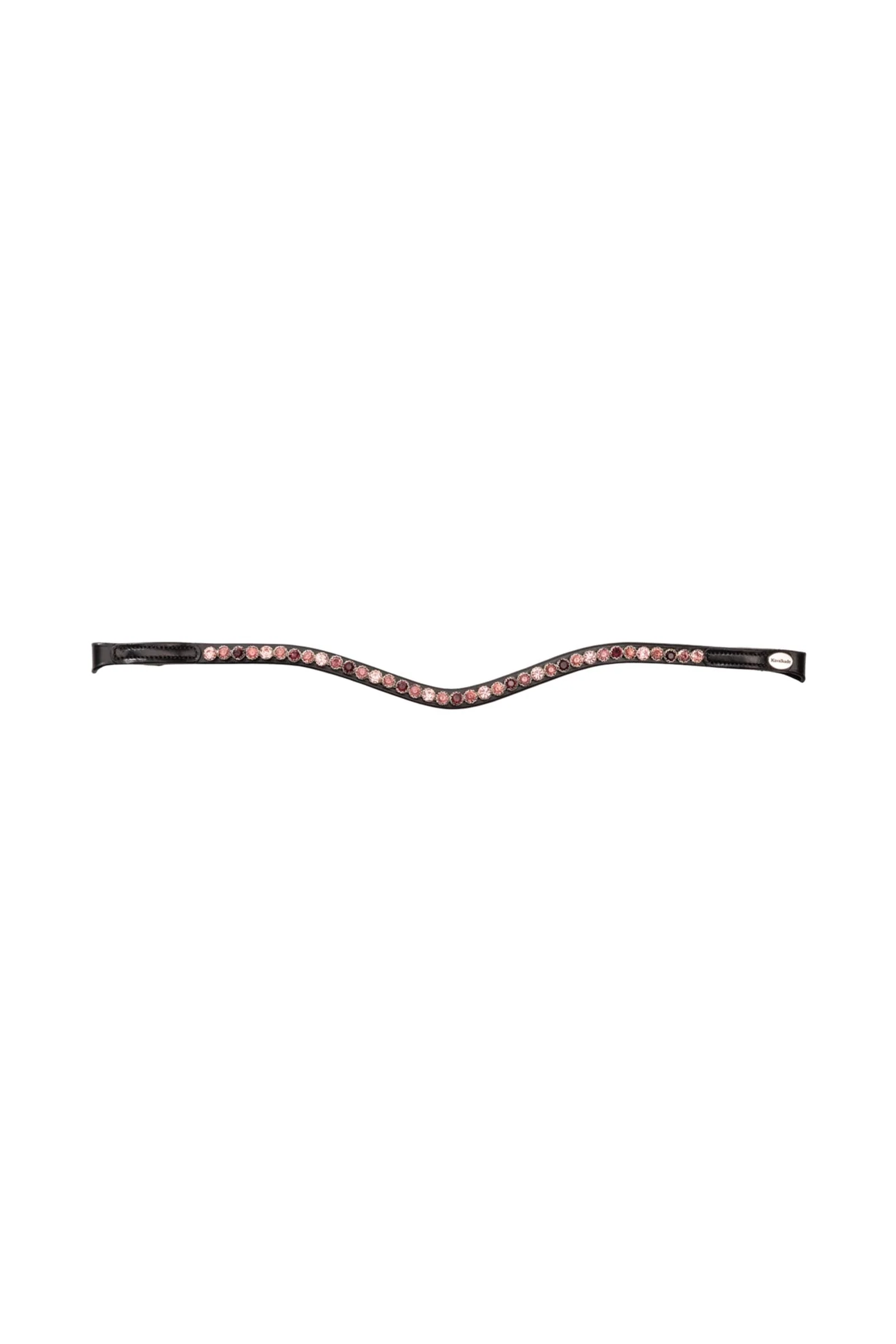 Kiara Browband Black/Burgundy-Rosé PII