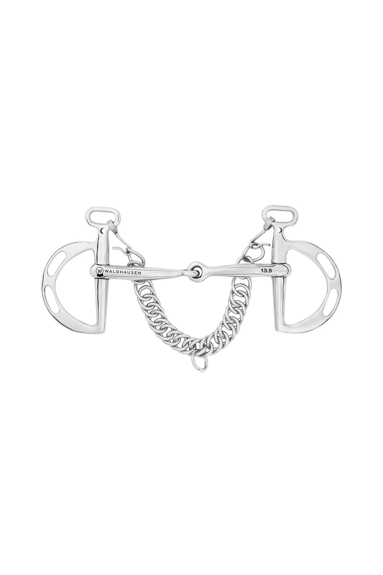 Kimblewick, Single Jt., Stainless St., 16 mm No Color 135 mm