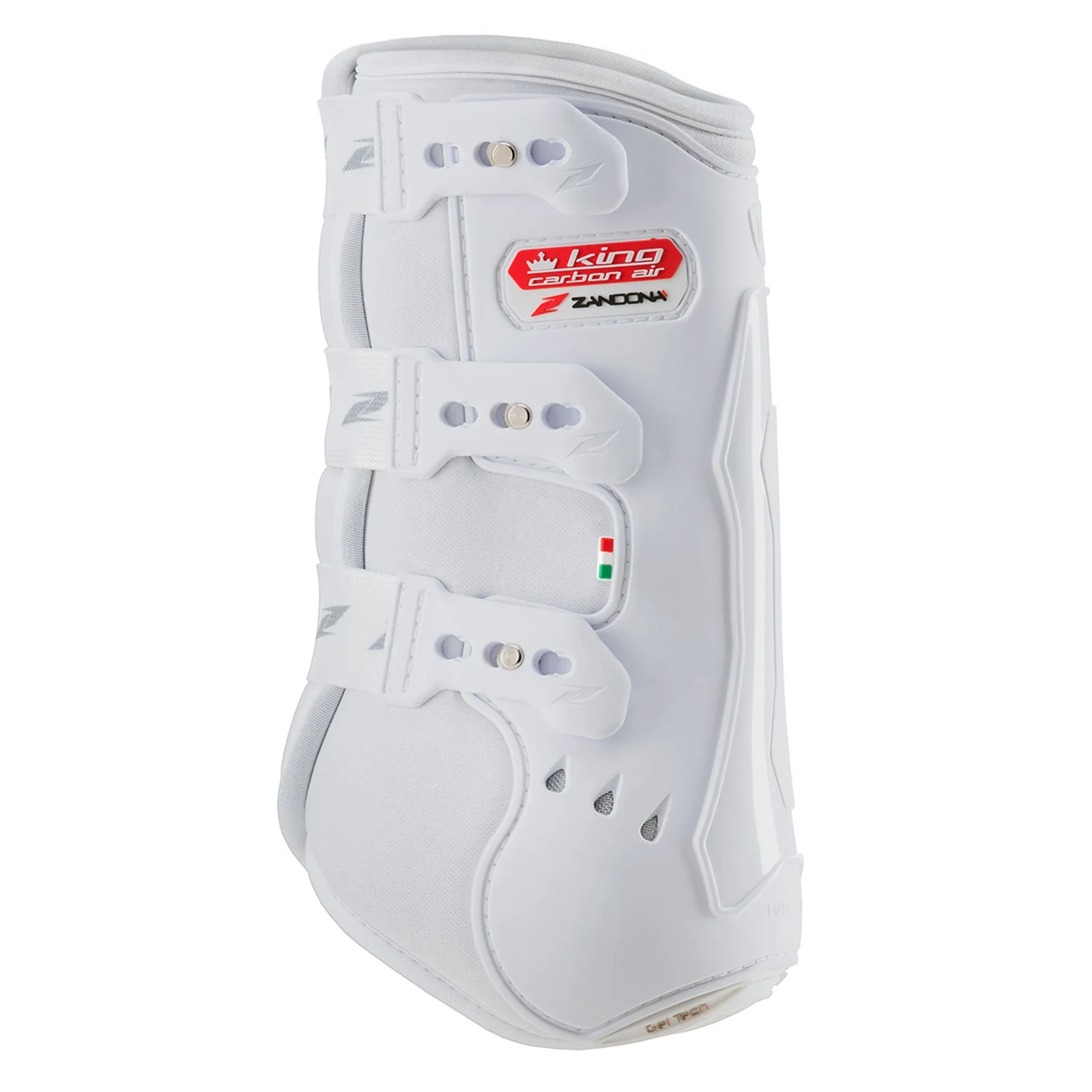King Carbon Air Tendon Boots, Front White S