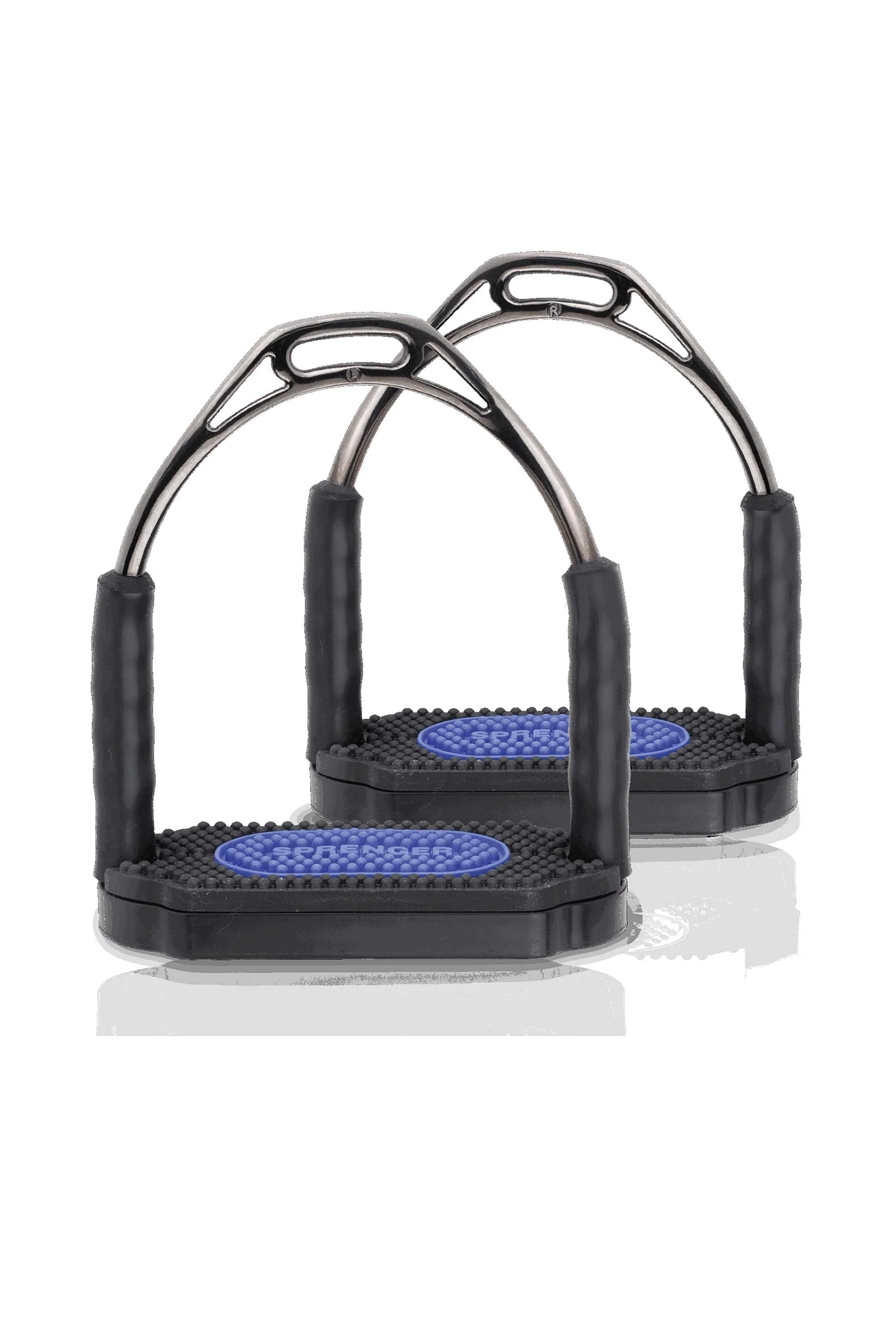 Klimke Collection Bow Balance Stirrups, Anthracite Anthracite 120 mm