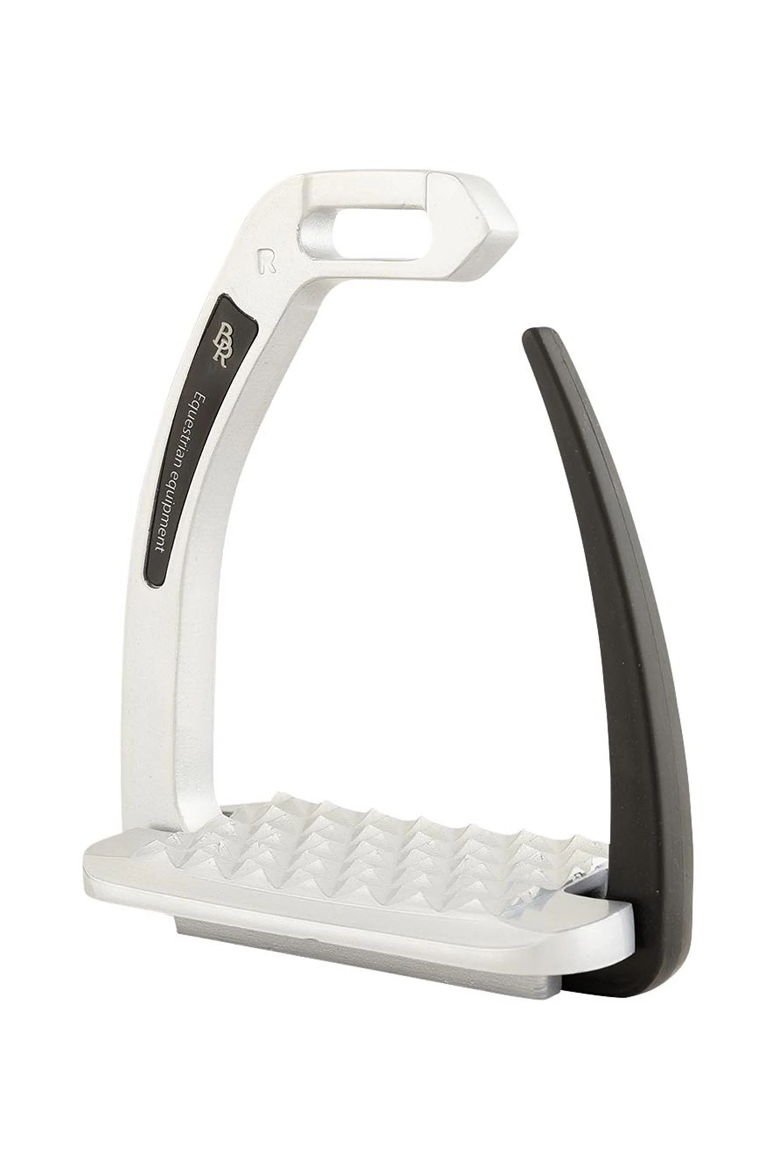 Lavello Safety Stirrup Silver/Black 120 mm