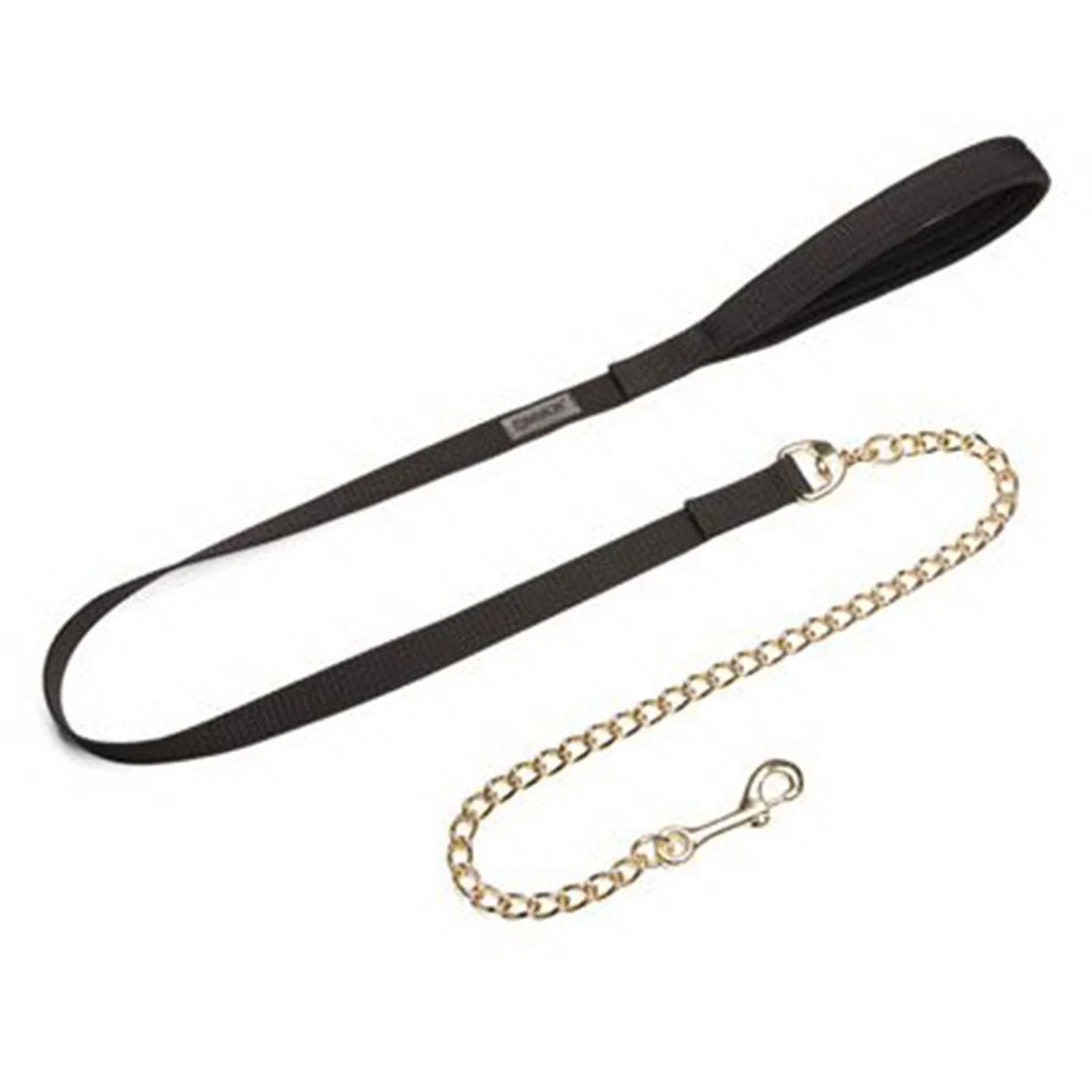 Leading Rope CHAIN BRASS COATED BL One Size