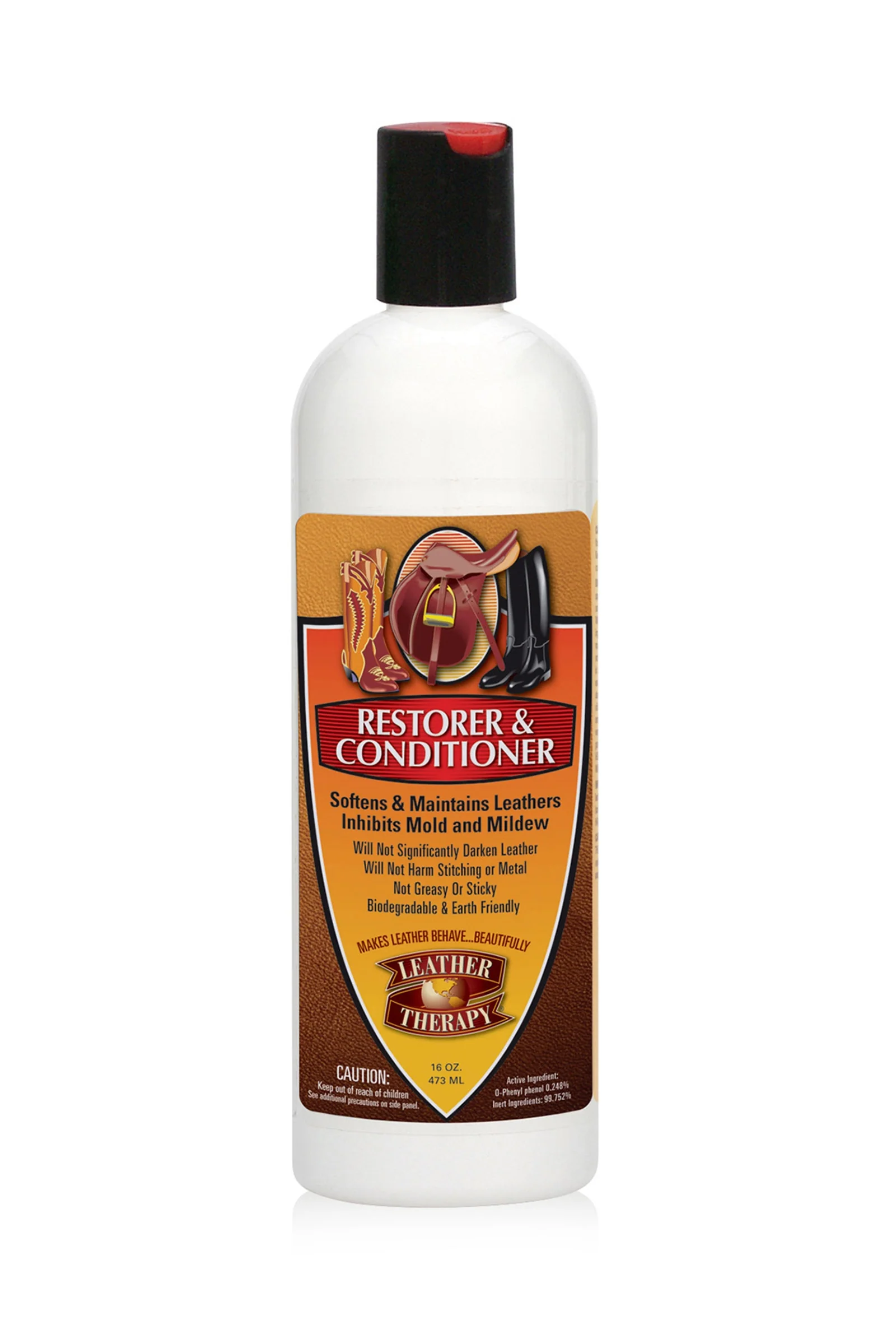Leather Therapy Restorer & Conditioner, 473ml No Color 473