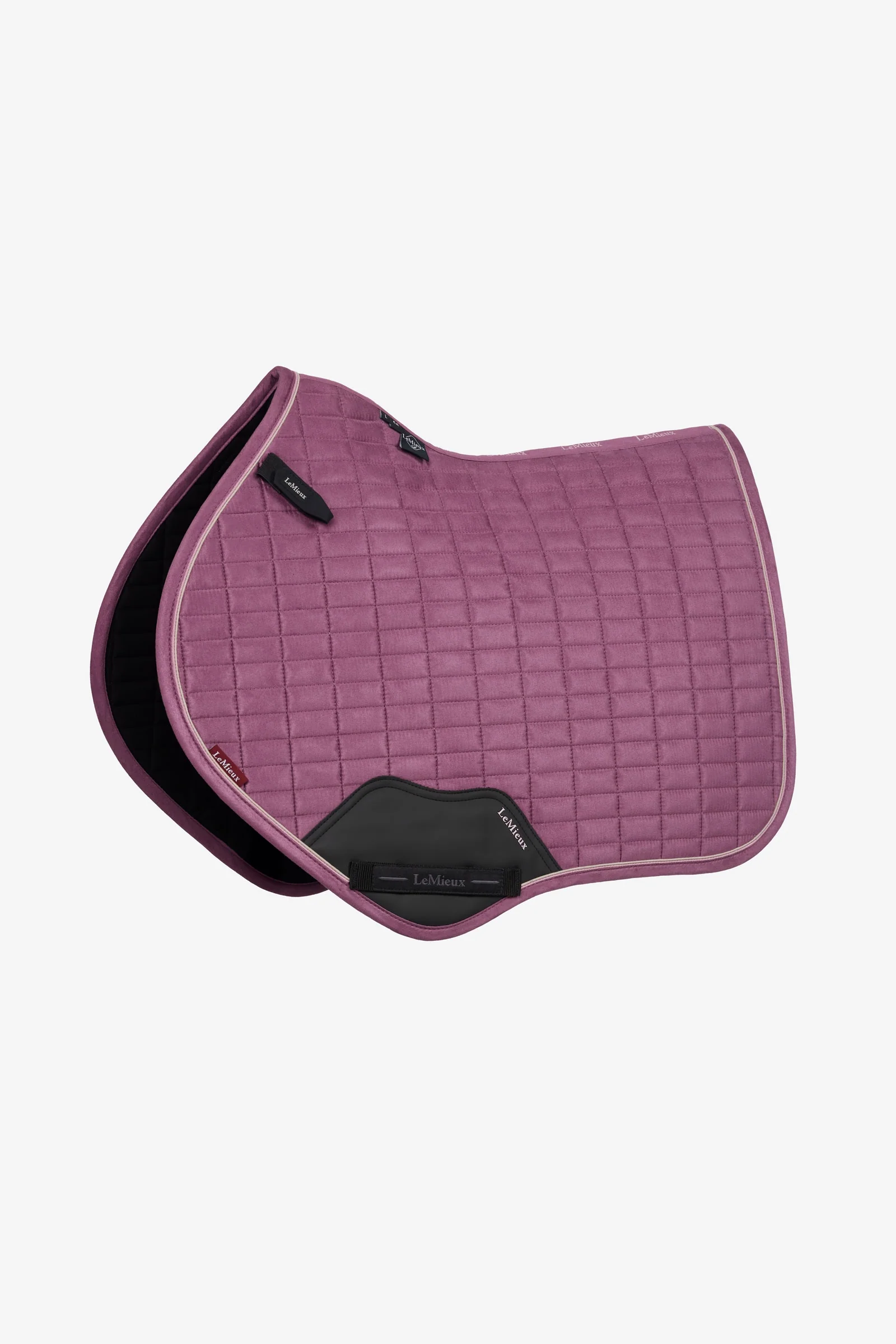 Lemieux Suede Close Contact Square Saddle Pad Mallow L