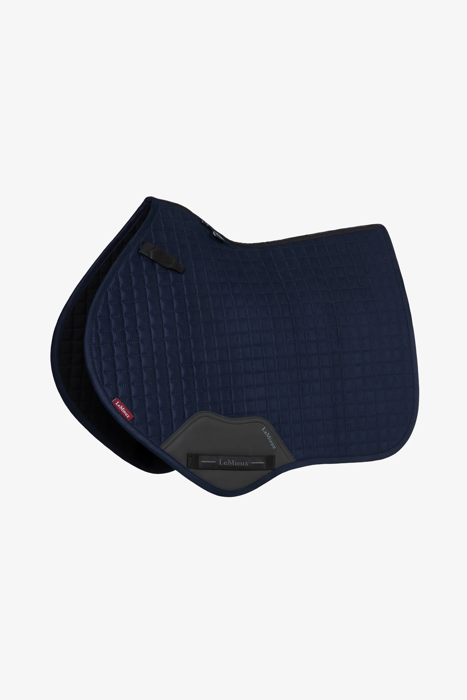 Lemieux Suede Close Contact Square Saddle Pad Navy P-C