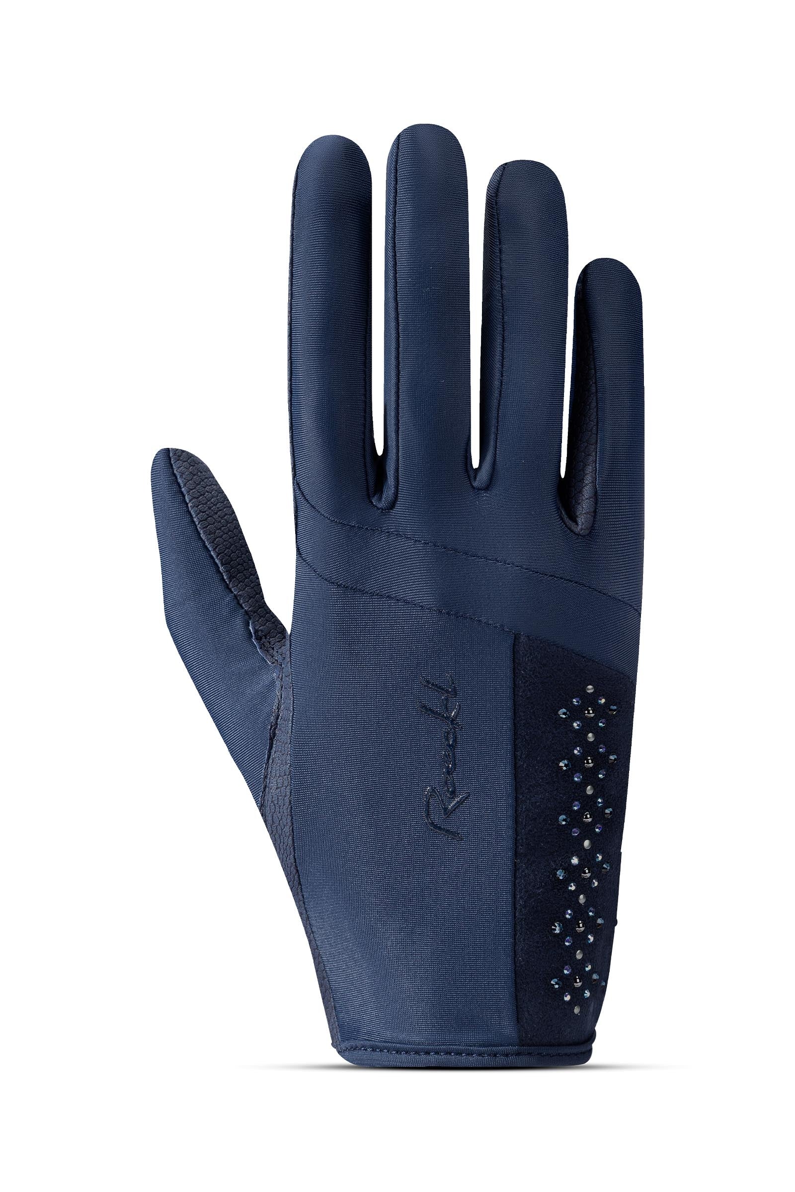 Lillinoe Riding Gloves Festive Blue 8