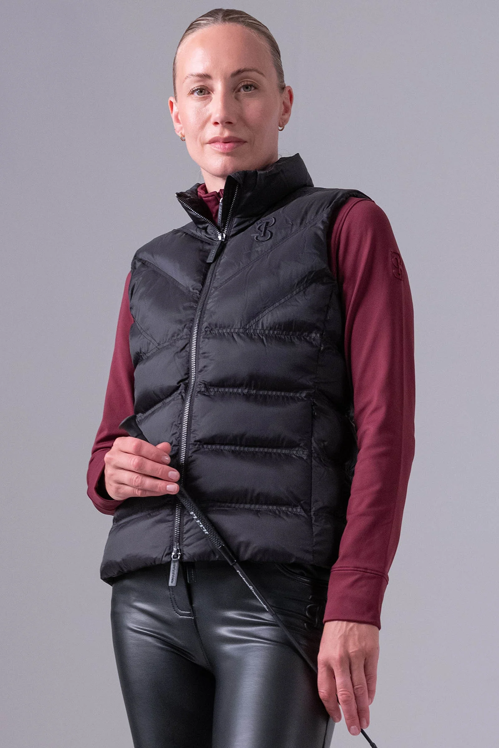 Lucy Women´s Puffer Vest Black M
