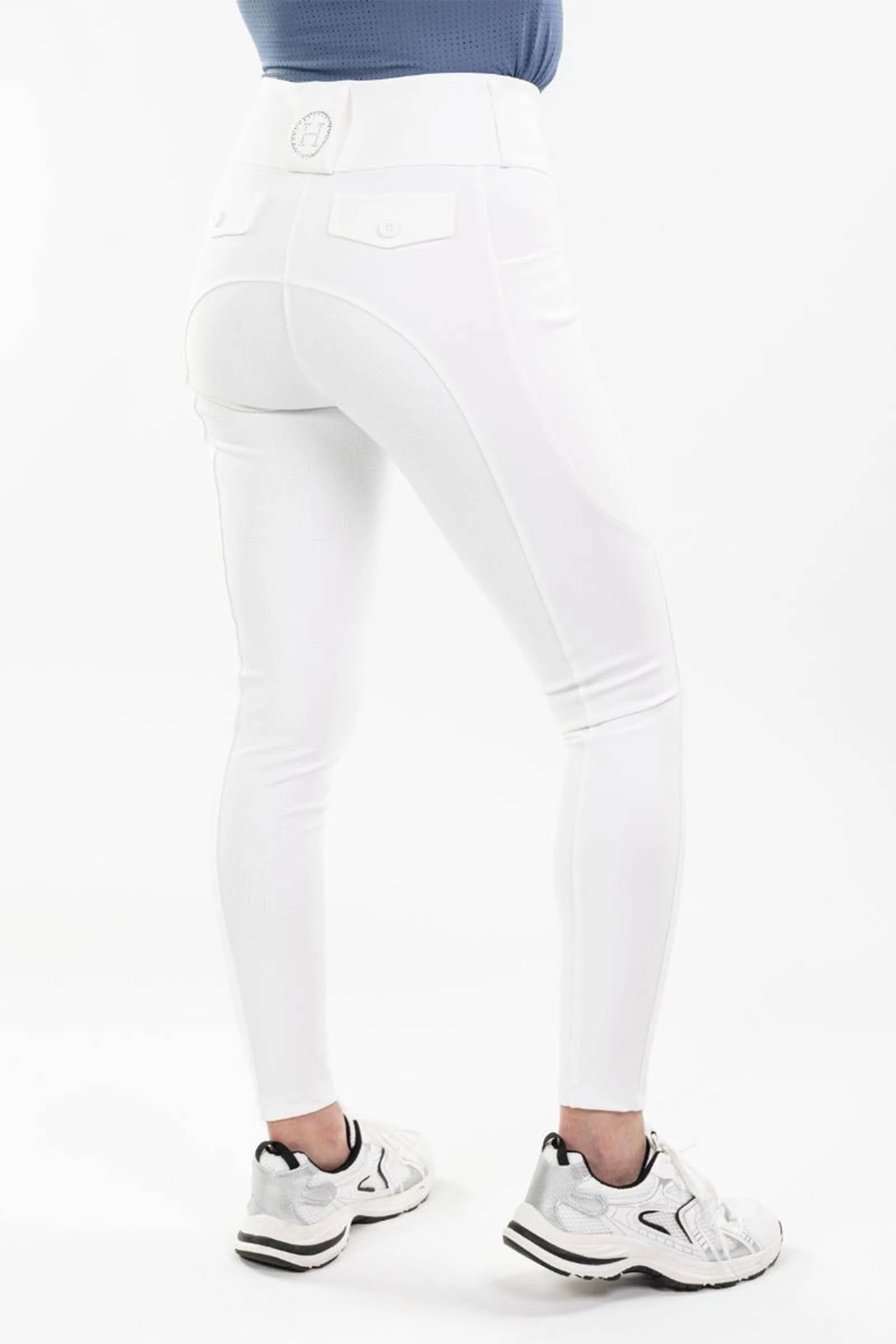 Ludivine Women's Fullseat Breeches Blanc (White) 14