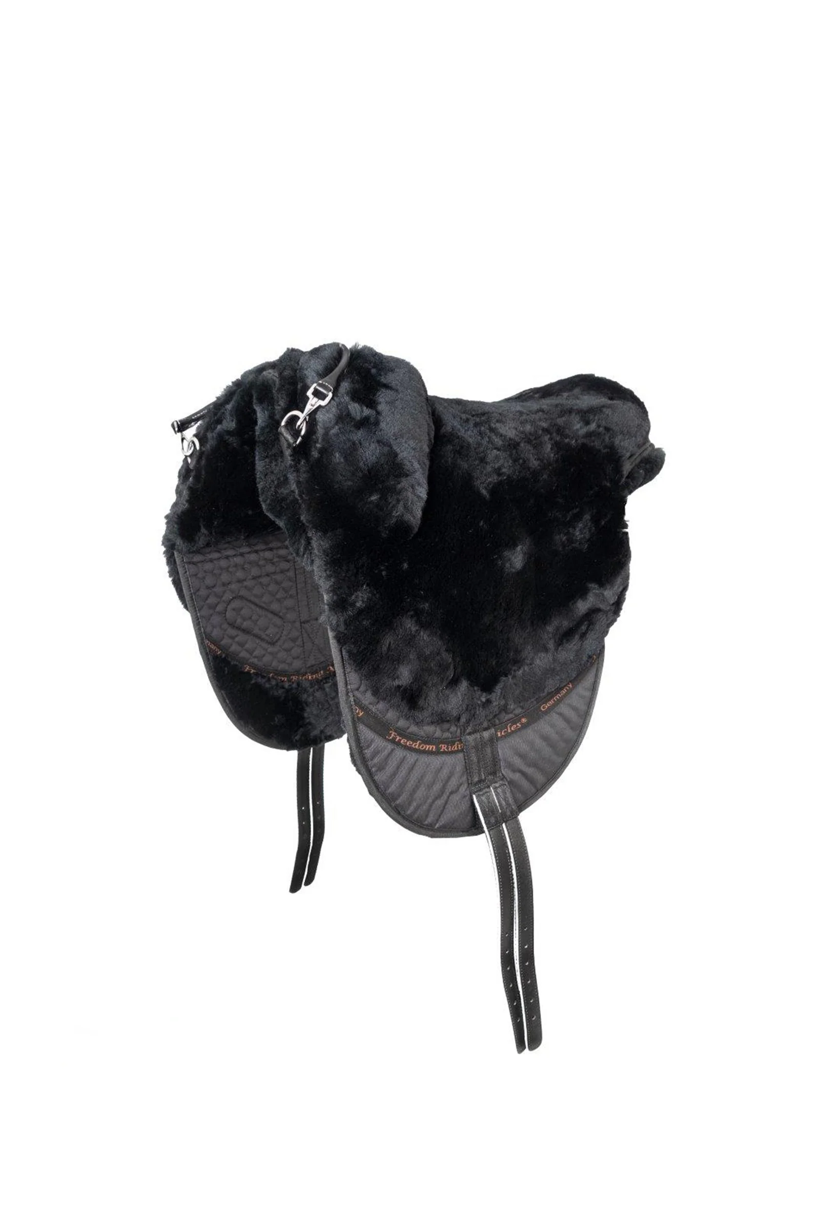 Macon Extra Merino Bareback Pad, Knee Rolls & Inlays, S Black/Black S