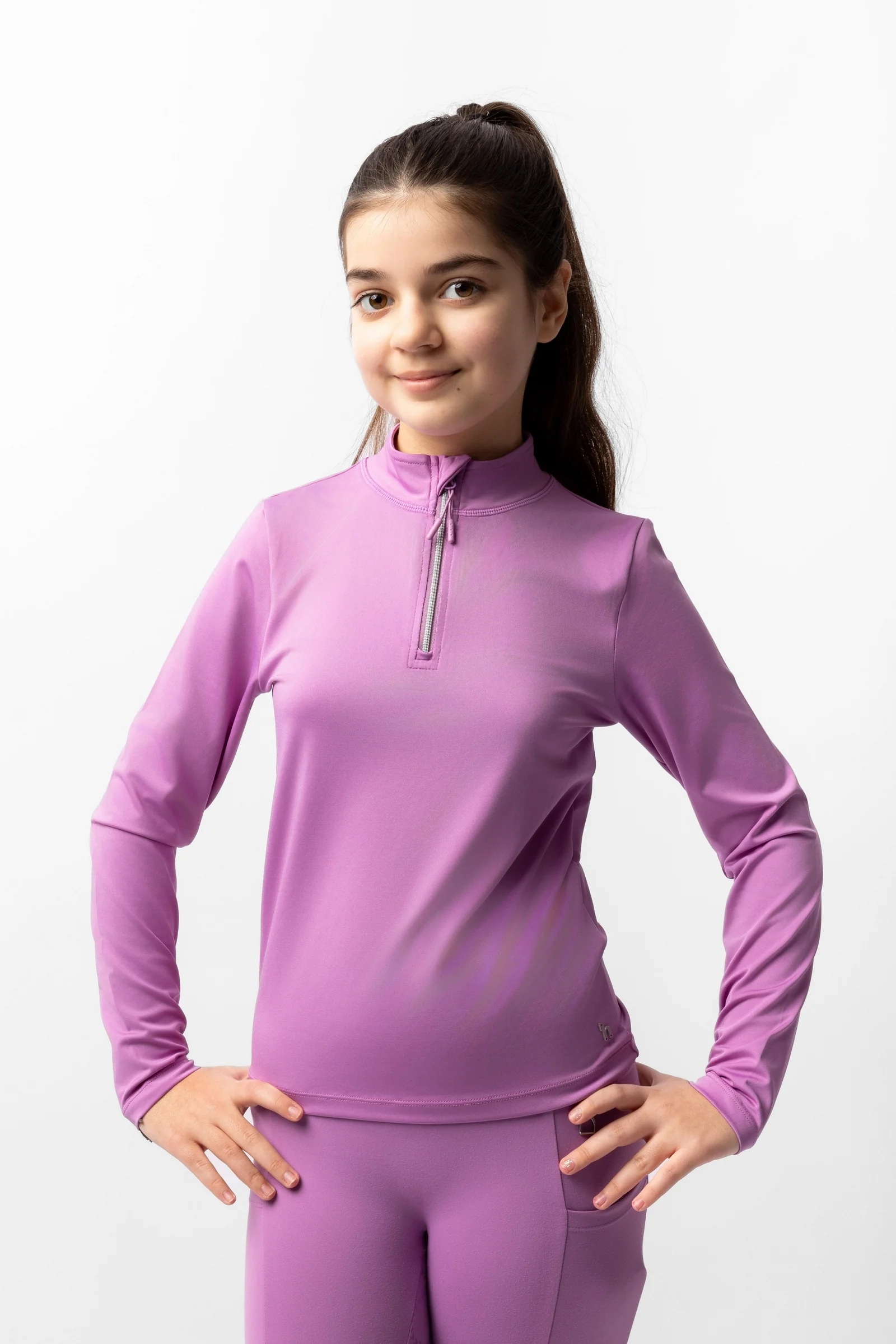 Mea Kids´ Training Shirt Pale pansey 6-8 years