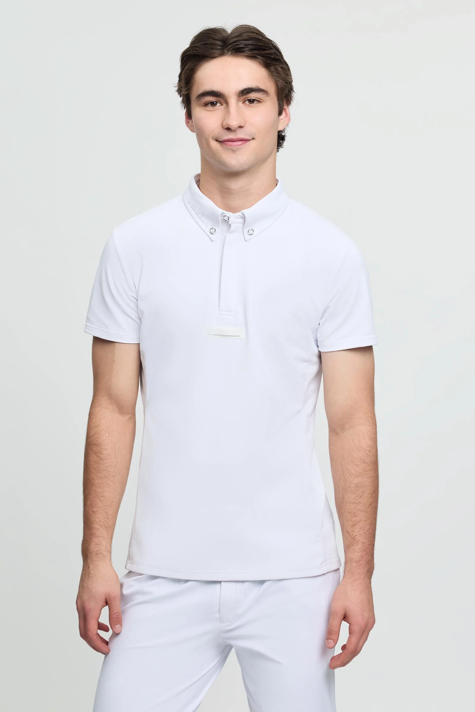Men's Short Sleeve Competition Shirt White S