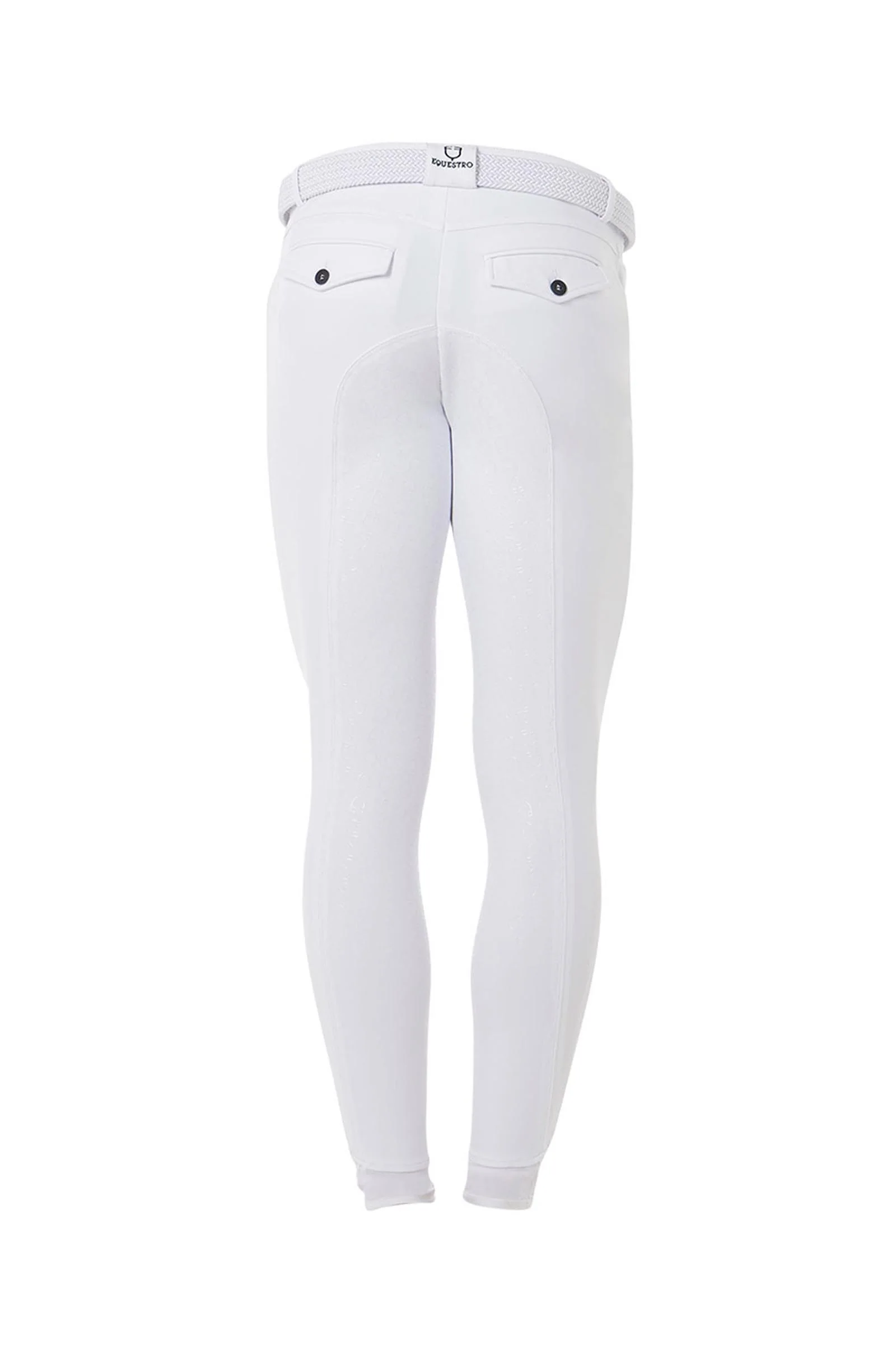 Men's Slim Fit Full Grip Breeches White 54