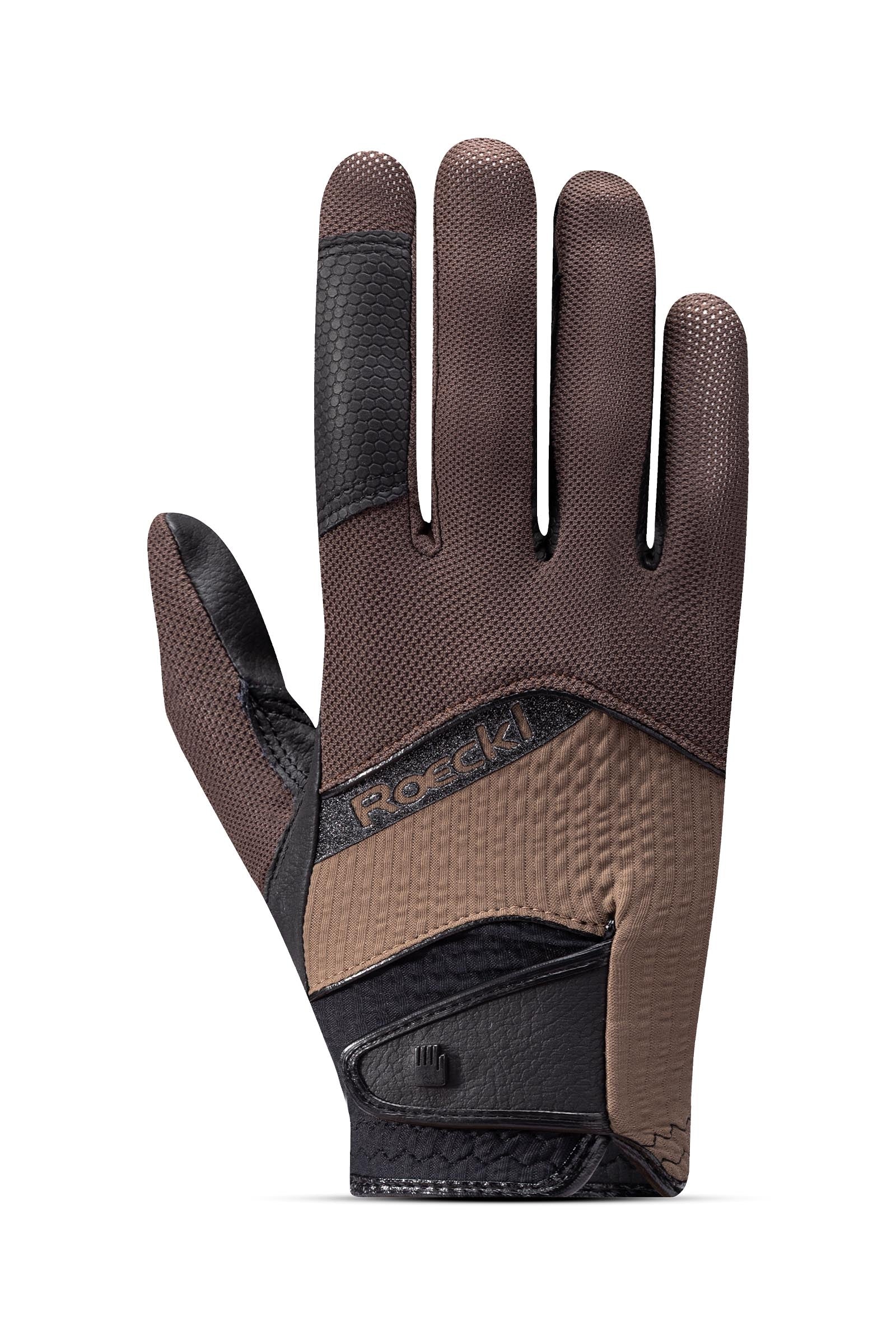 Millero Riding Gloves Dark Mocha/Choco Milk 6,5