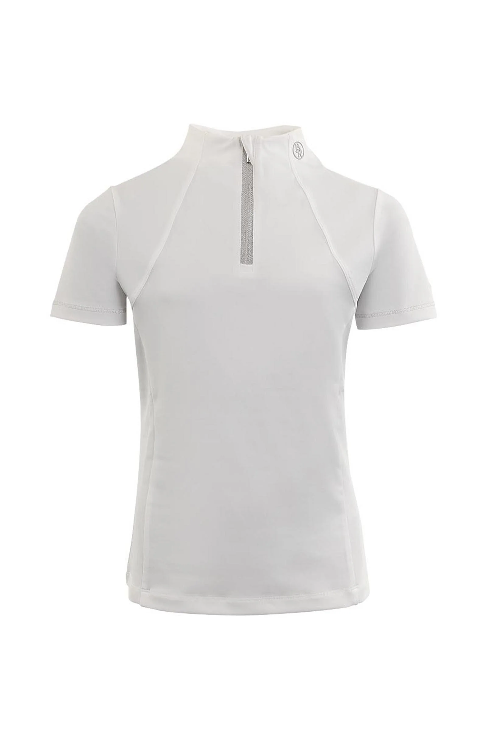 Monterrey Kids´ Short Sleeve Competition Shirt White 7-8 years