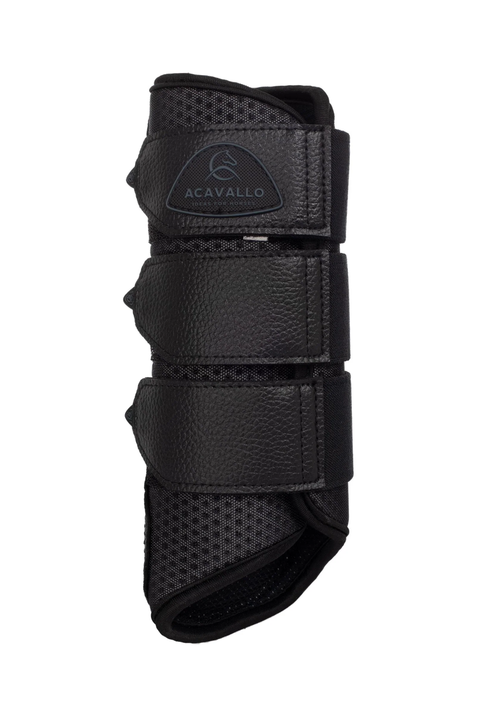 Neoprene Brushing Boots, Hind Black M