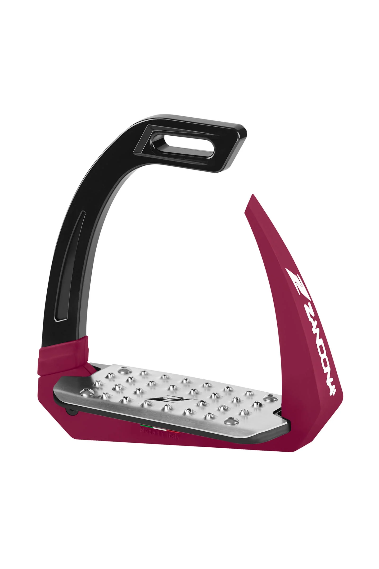 Omnia Safety Stirrups Black/Bordeaux One Size