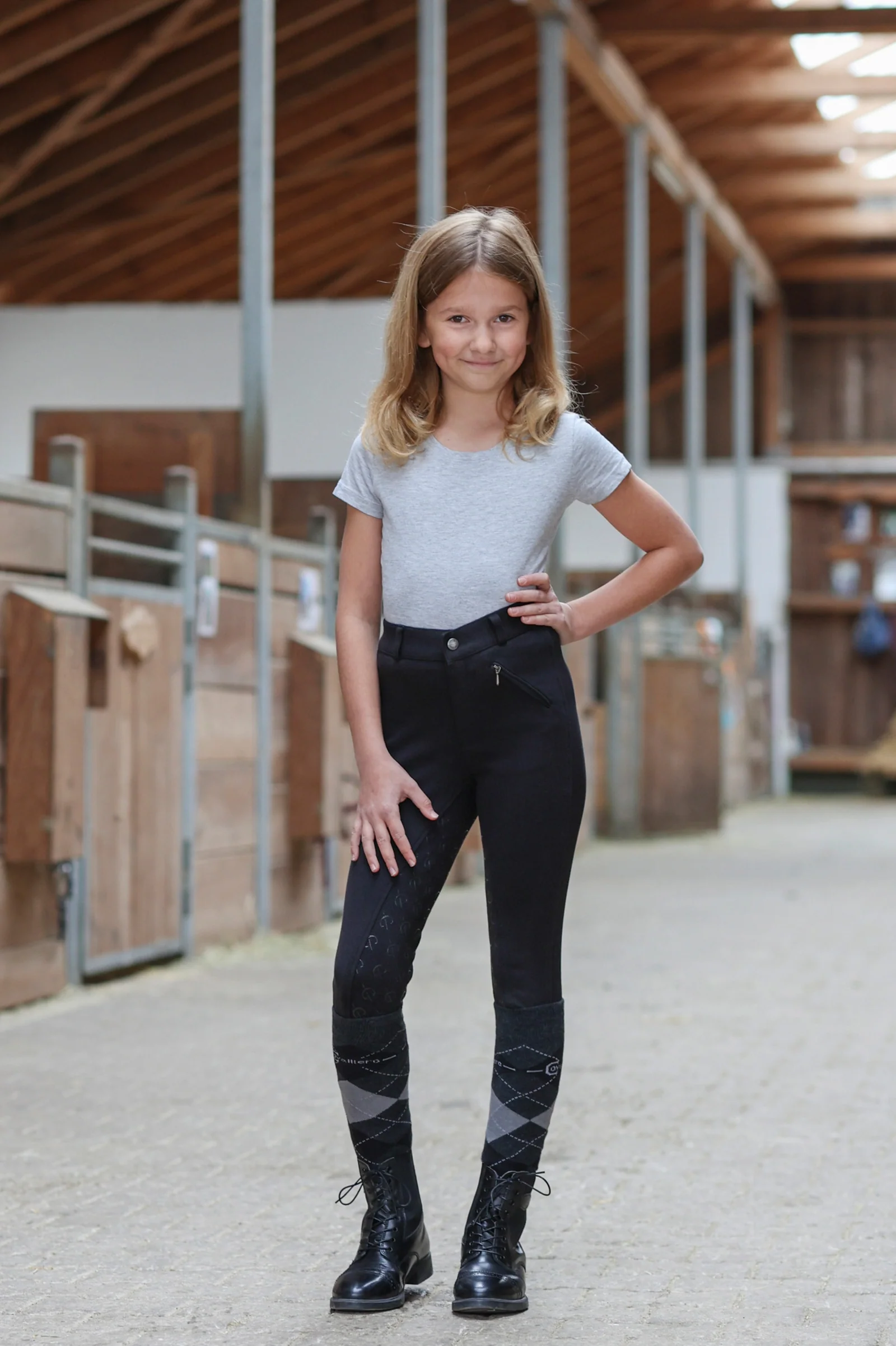 Organomic Teens Breeches Black 13-14 years