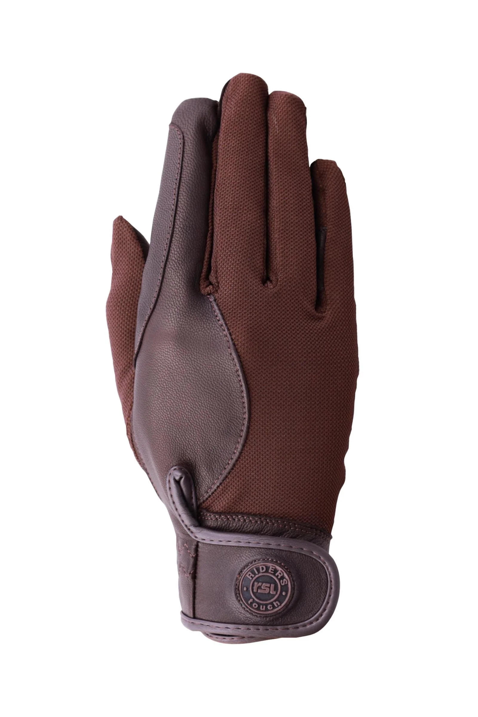 Osaka Goat Leather Riding Gloves Brown 7