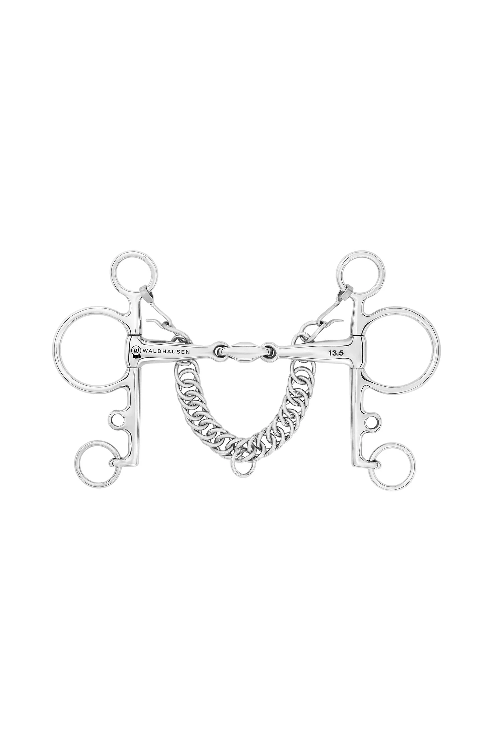 Pelham, Double Jt., Stainless St., 14 mm No Color 115 mm