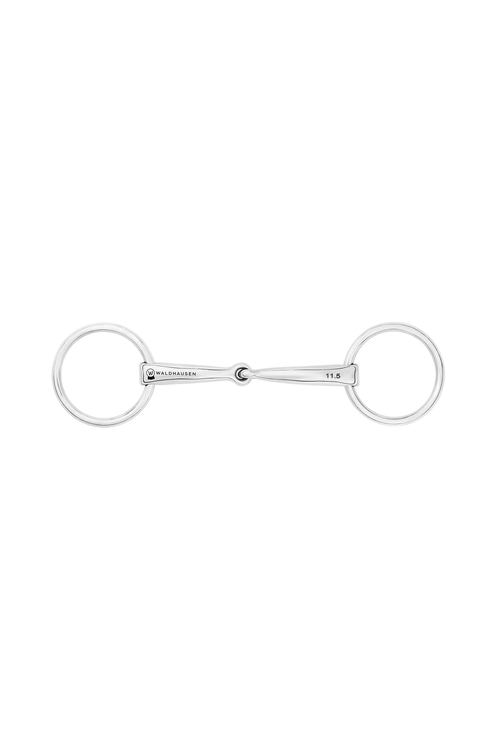 Pony Snaffle Bit, Single Jt., Stainless St., 14 mm No Color 105 mm