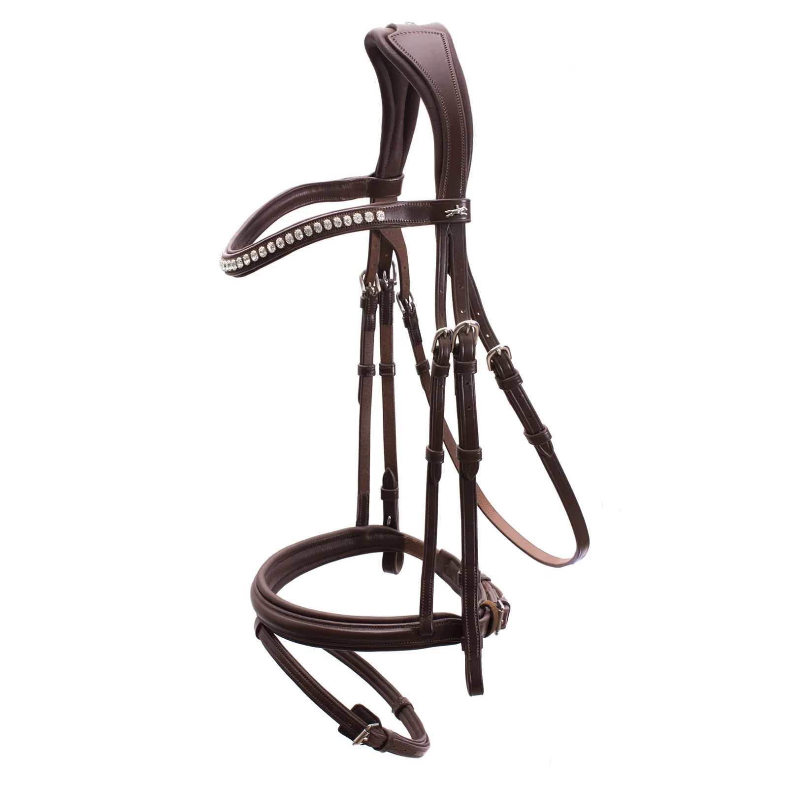Rome Select Bridle Espresso/Crystal F