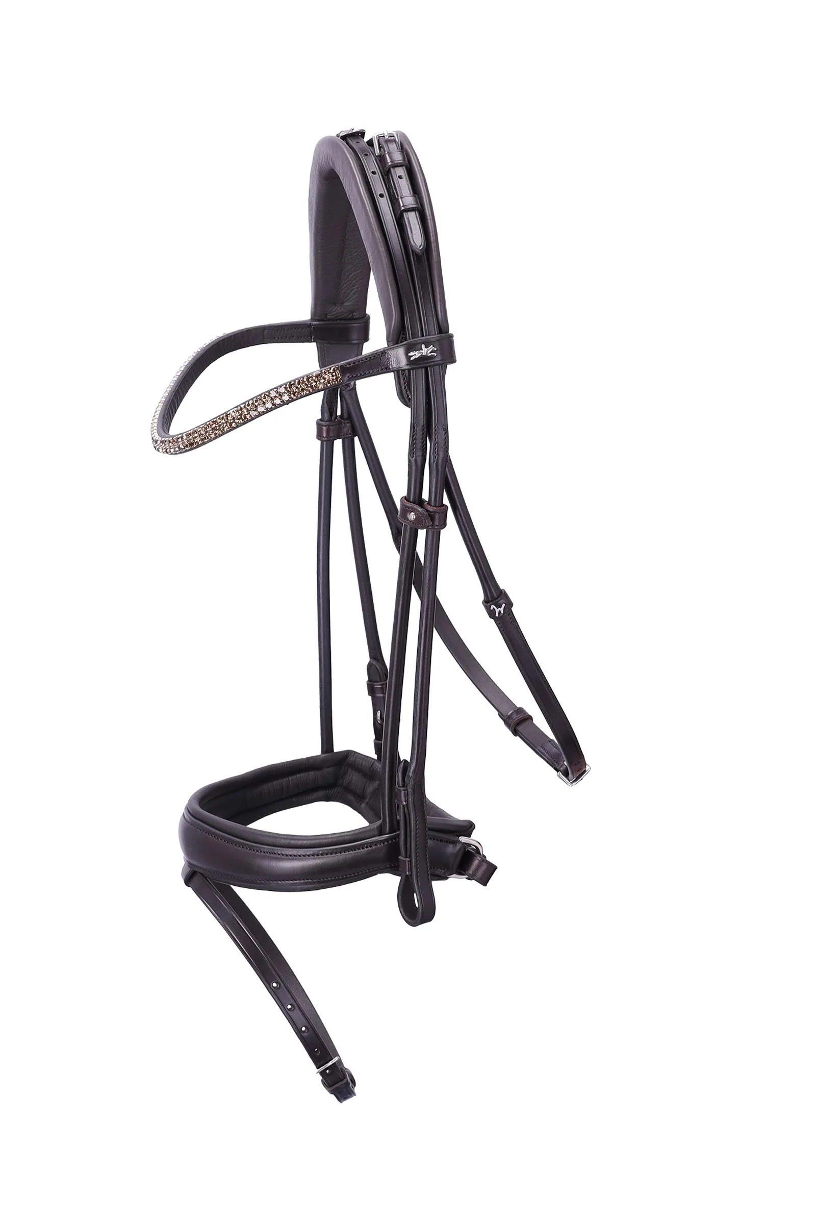 Satchmo Bridle - Isabell Werth Collection espresso/silver C