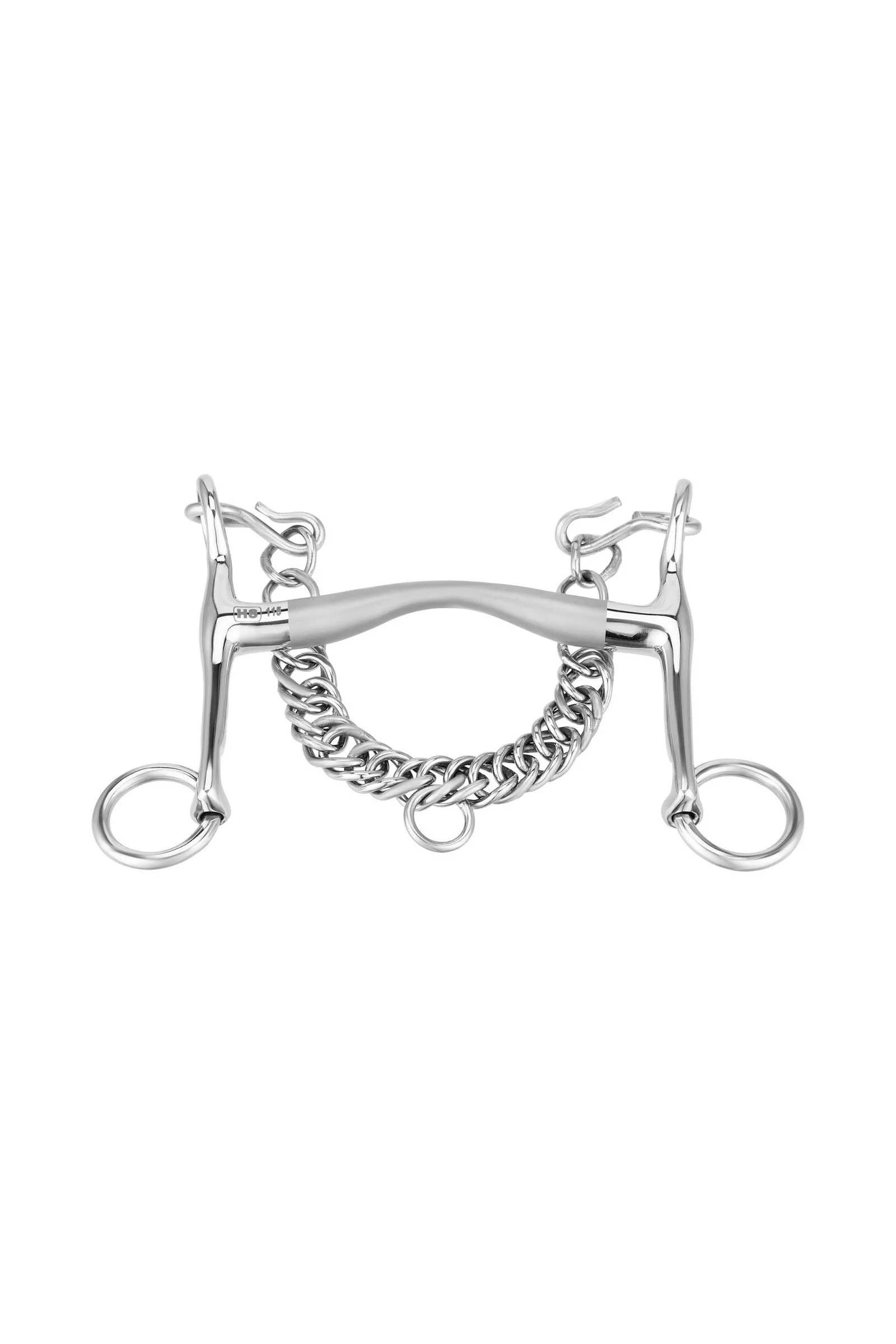 Satinox Weymouth, 14mm, 5cm Cheeks, Stainless St. Metall 135 mm