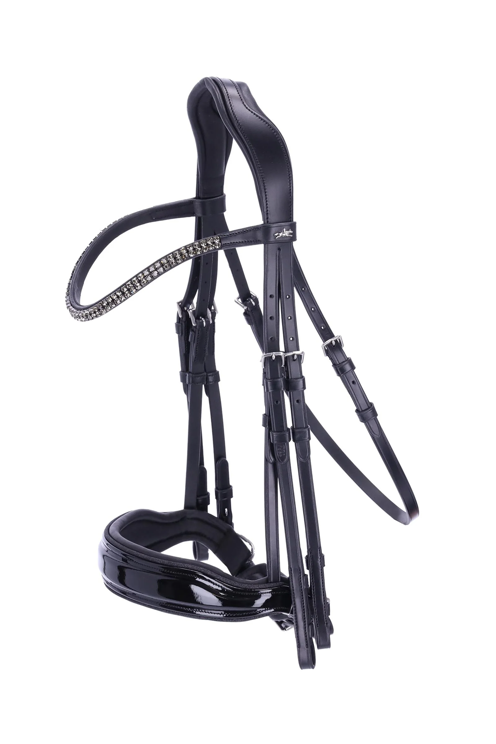 Schockemoehle Sports Kandare SP Monticelli Black/Patent/Silver F