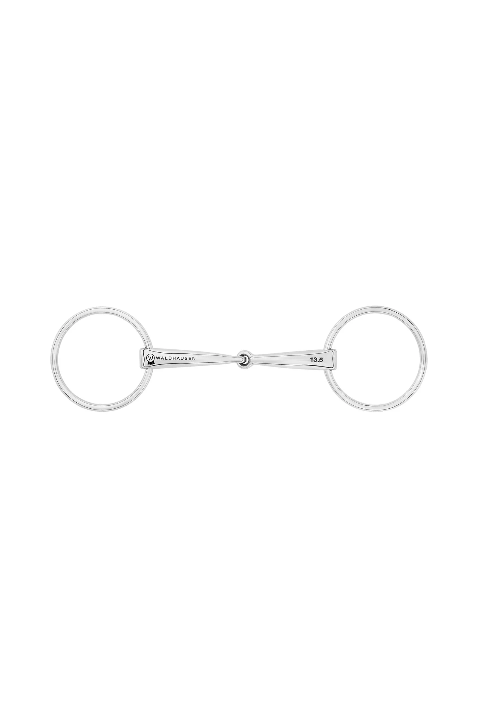 Snaffle Bit Anatomical, Single Jt., Stainless St., 14 mm No Color 115 mm