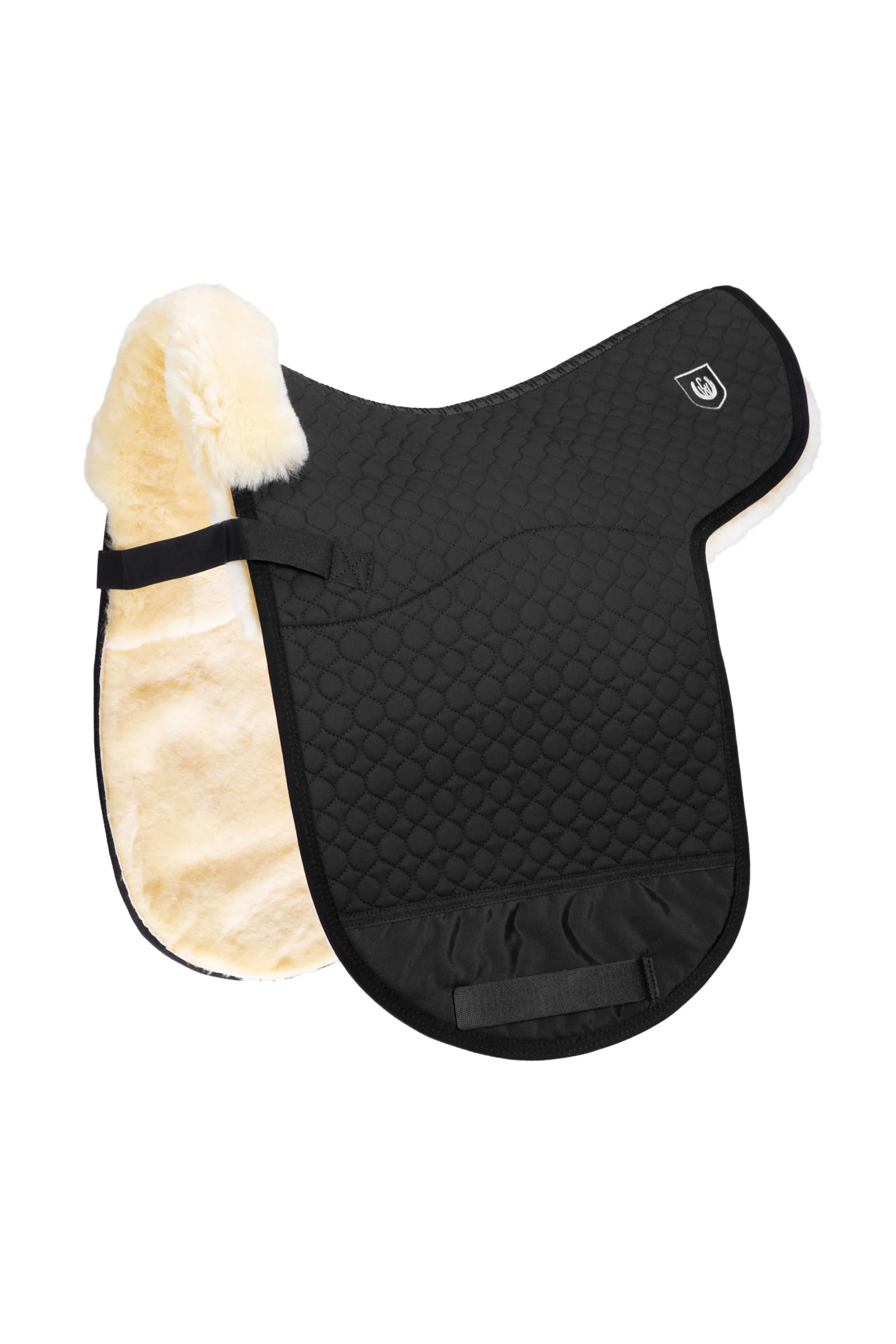 Spezial D Dressage Saddle Pad Black/Off-White F