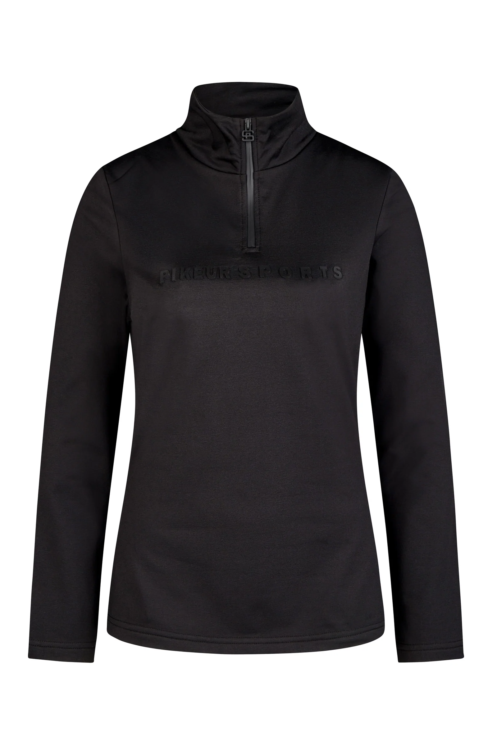 Sports Zip Shirt Black 8