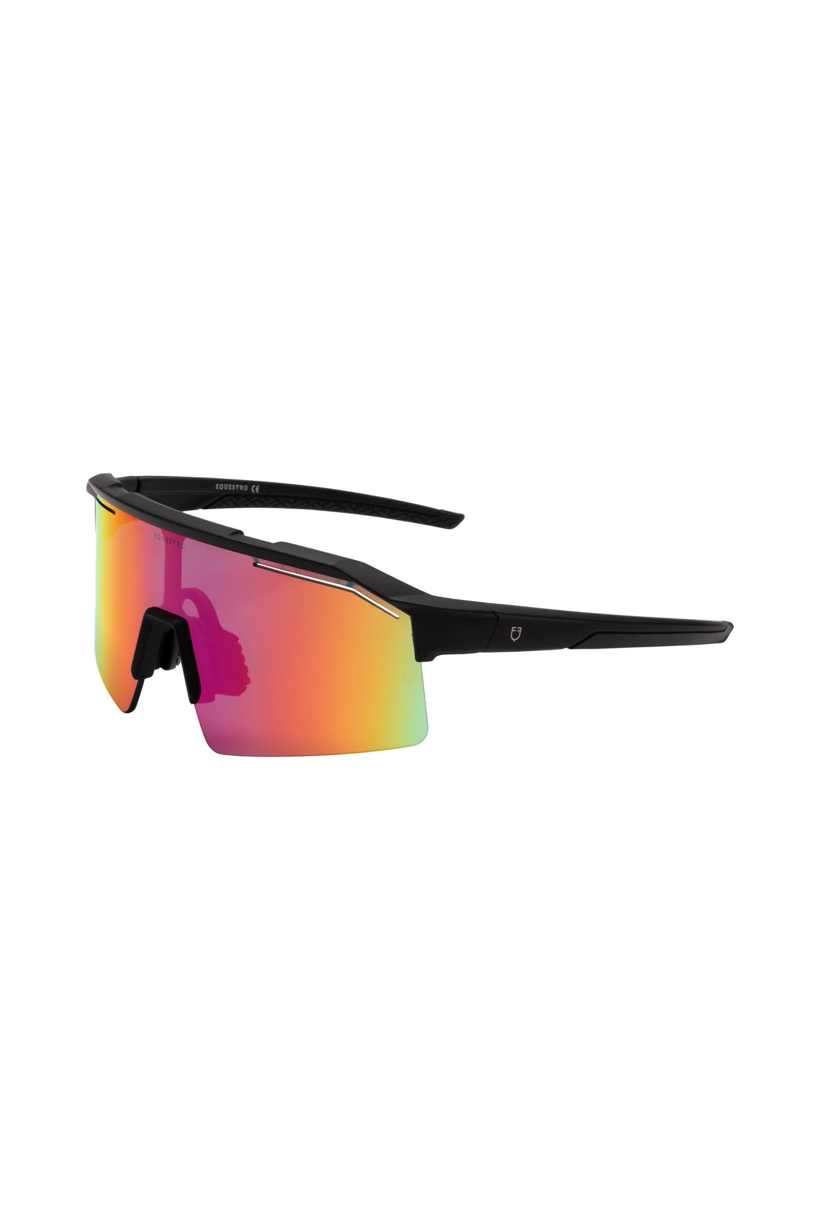 SS2026 Soleil Sports Polarized Sunglasses Black Matt/Black/Red Revo One Size