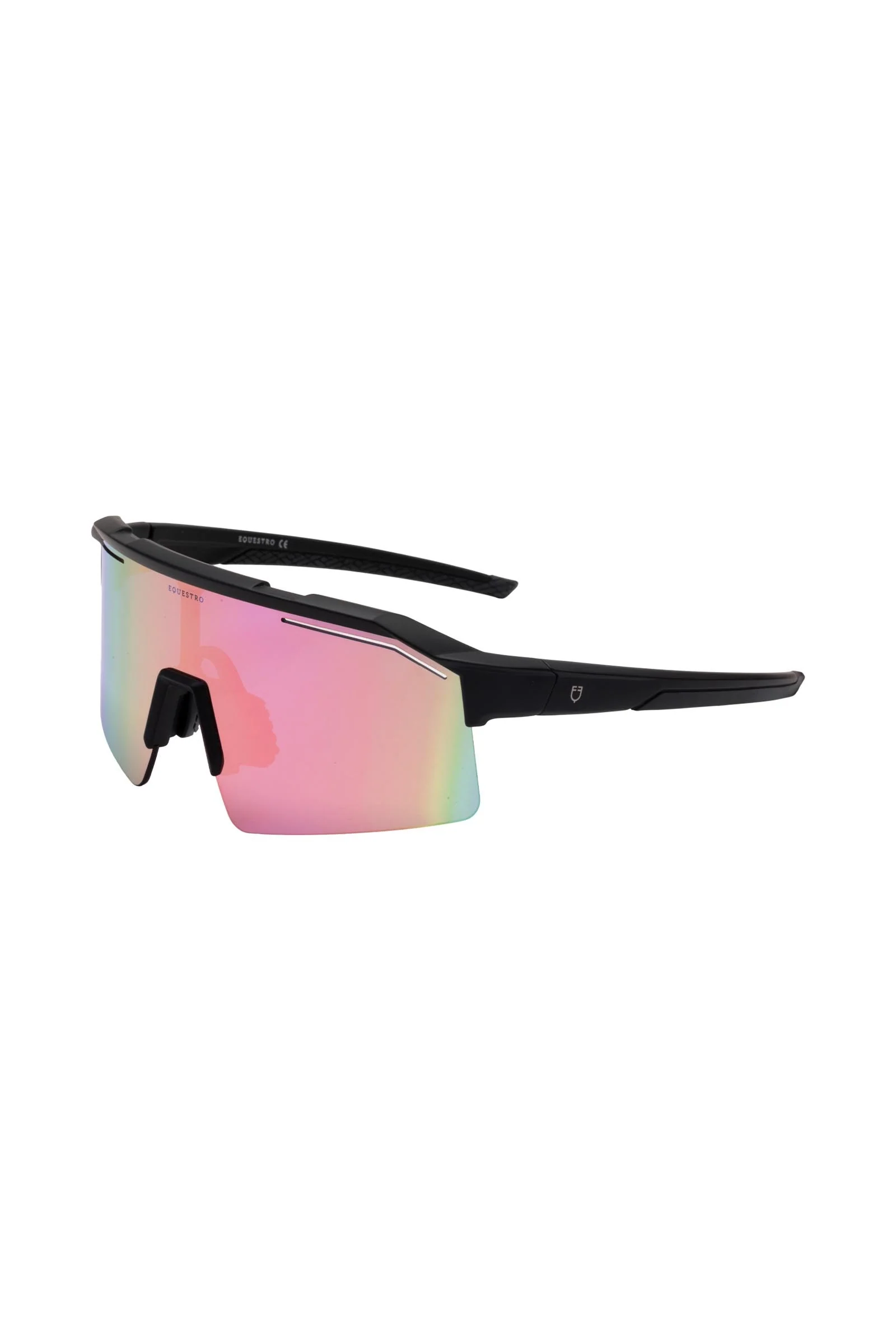 SS2026 Soleil Sports Polarized Sunglasses Black Matt/Pink Revo One Size