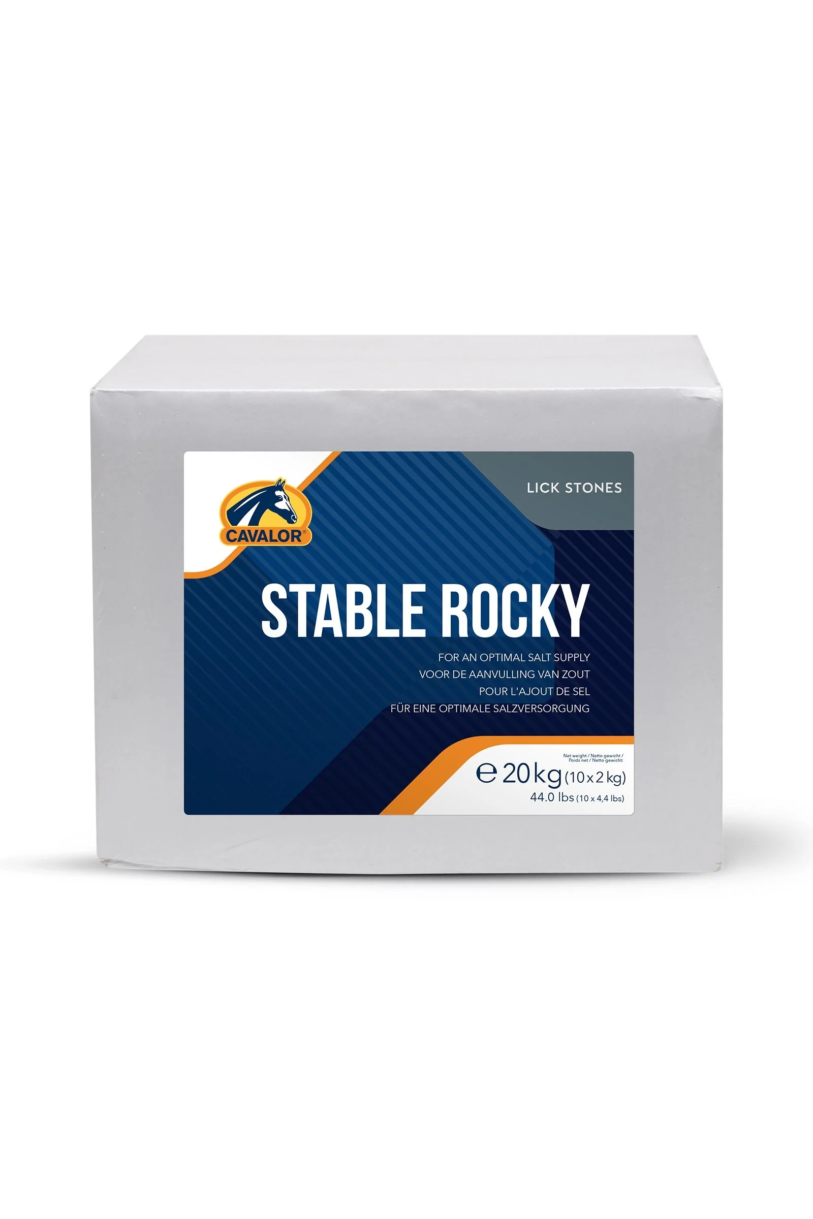 Stable Rocky, Salt Lick, 10x2kg No Color 010-X-002