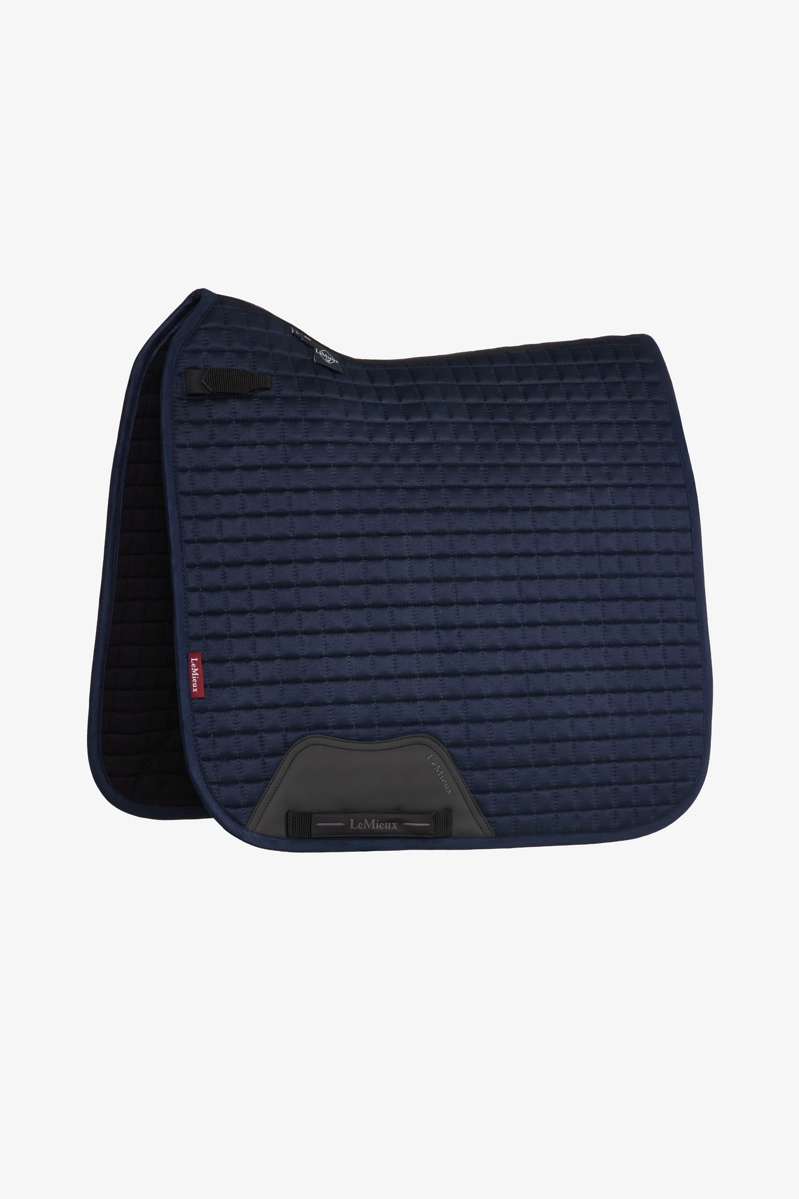 Suede Dressage Square Saddle Pad Navy P-C