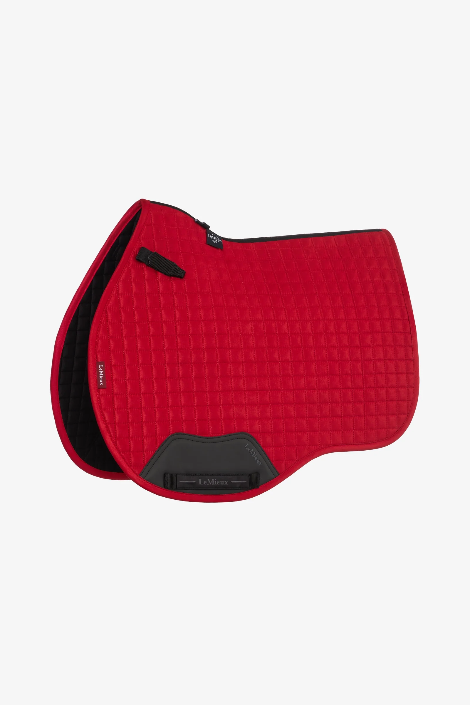 Suede GP Square Saddle Pad Chilli P-C