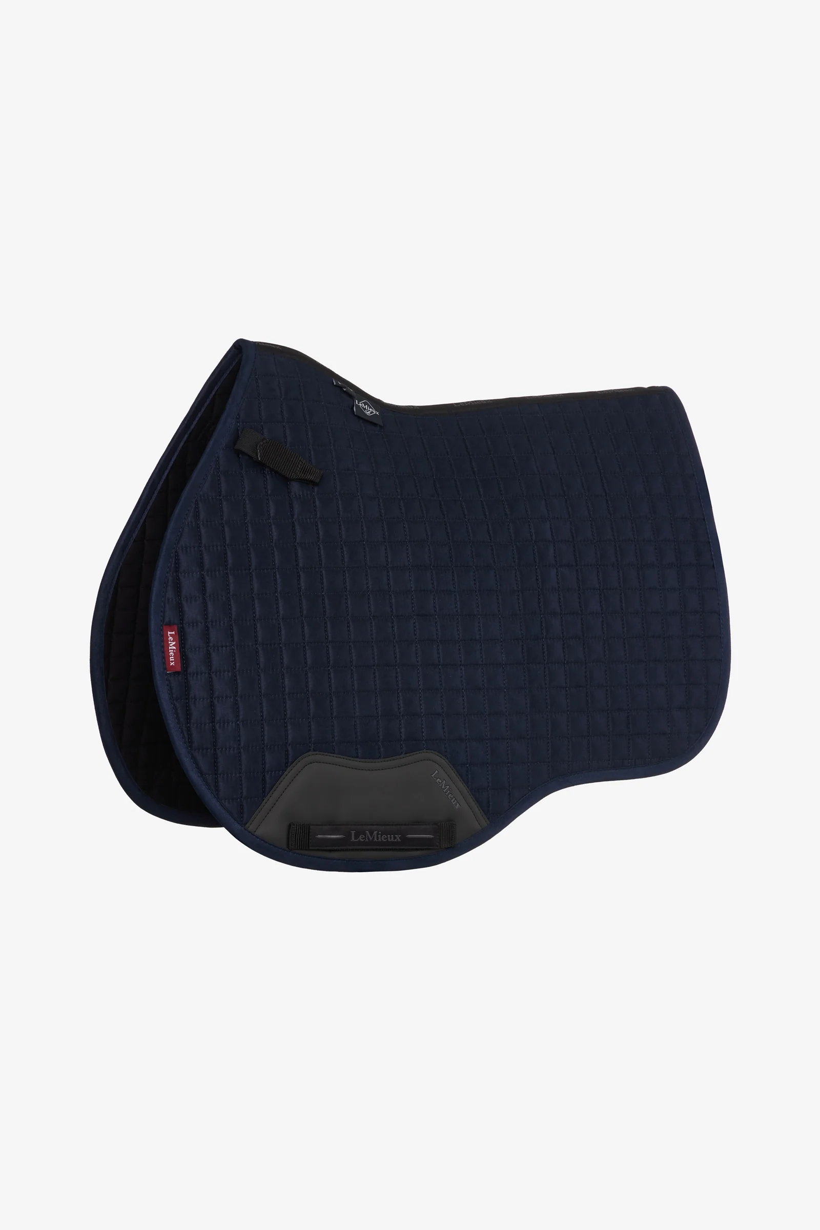 Suede GP Square Saddle Pad Navy P-C