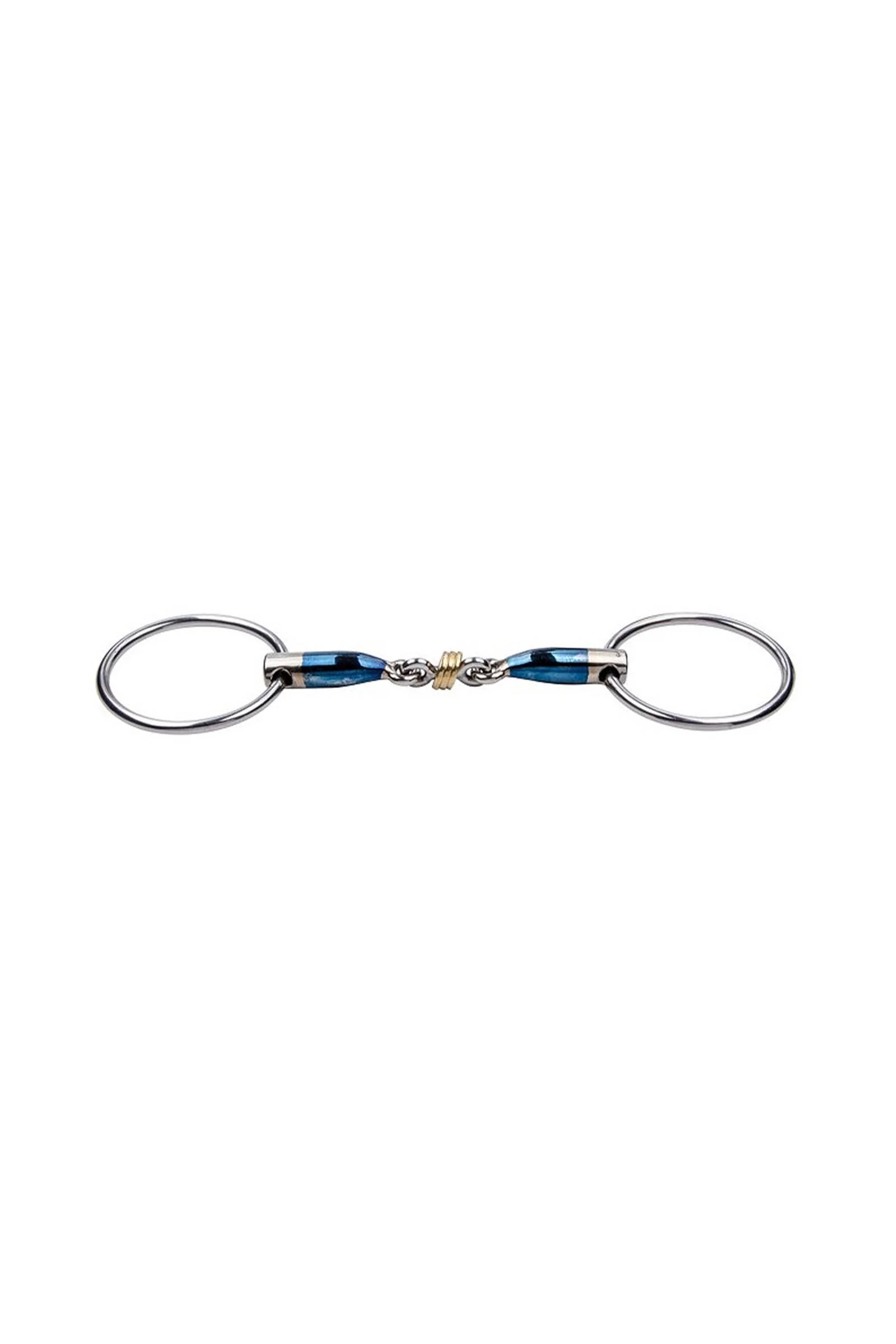 Sweet Iron Loose Ring Brass Ring Blue 125 mm
