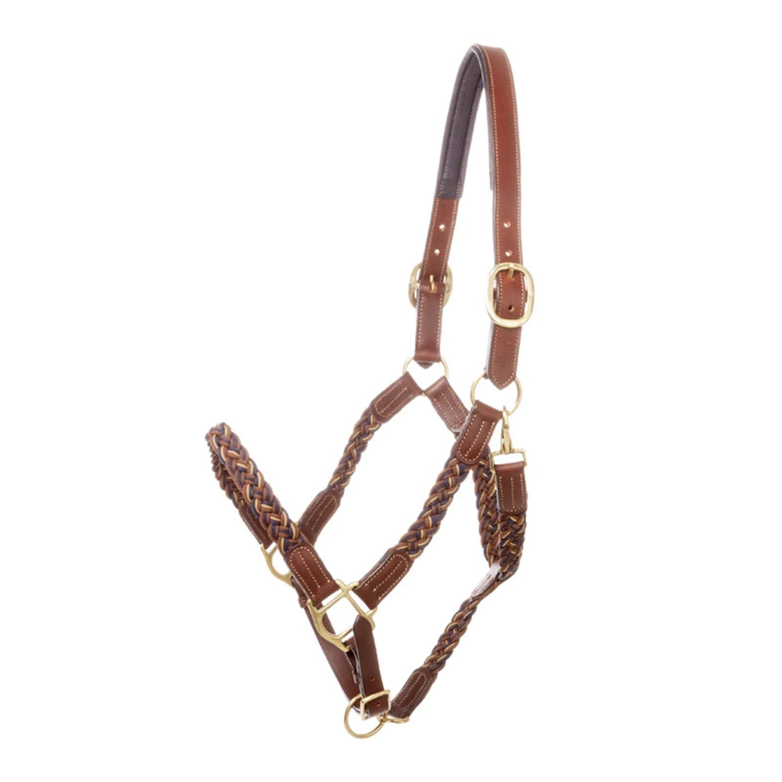 Tessa Braided Halter Brown/ Navy/ Beige P