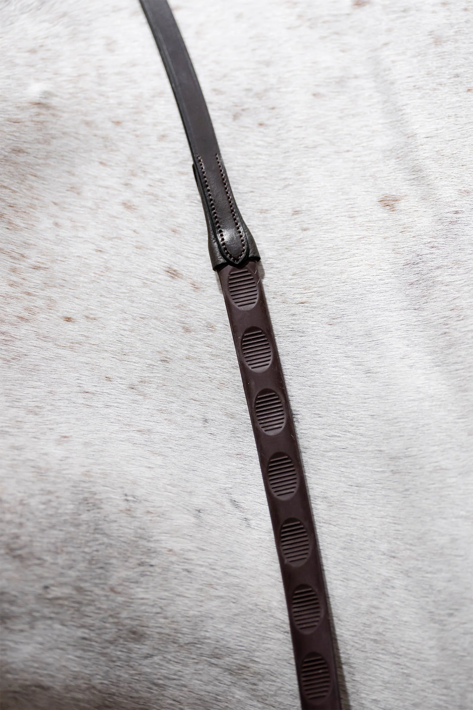 Thumb Grip Rubber Reins Brown P