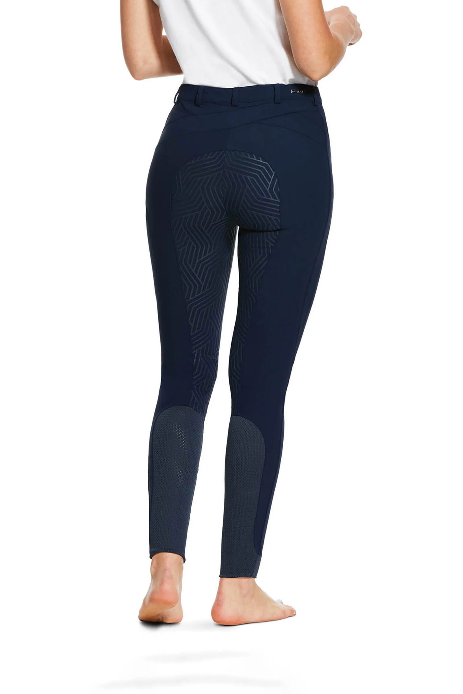 Triton Full Seat Breeches with silicone Grip for Women Dark Blue 14 Regular