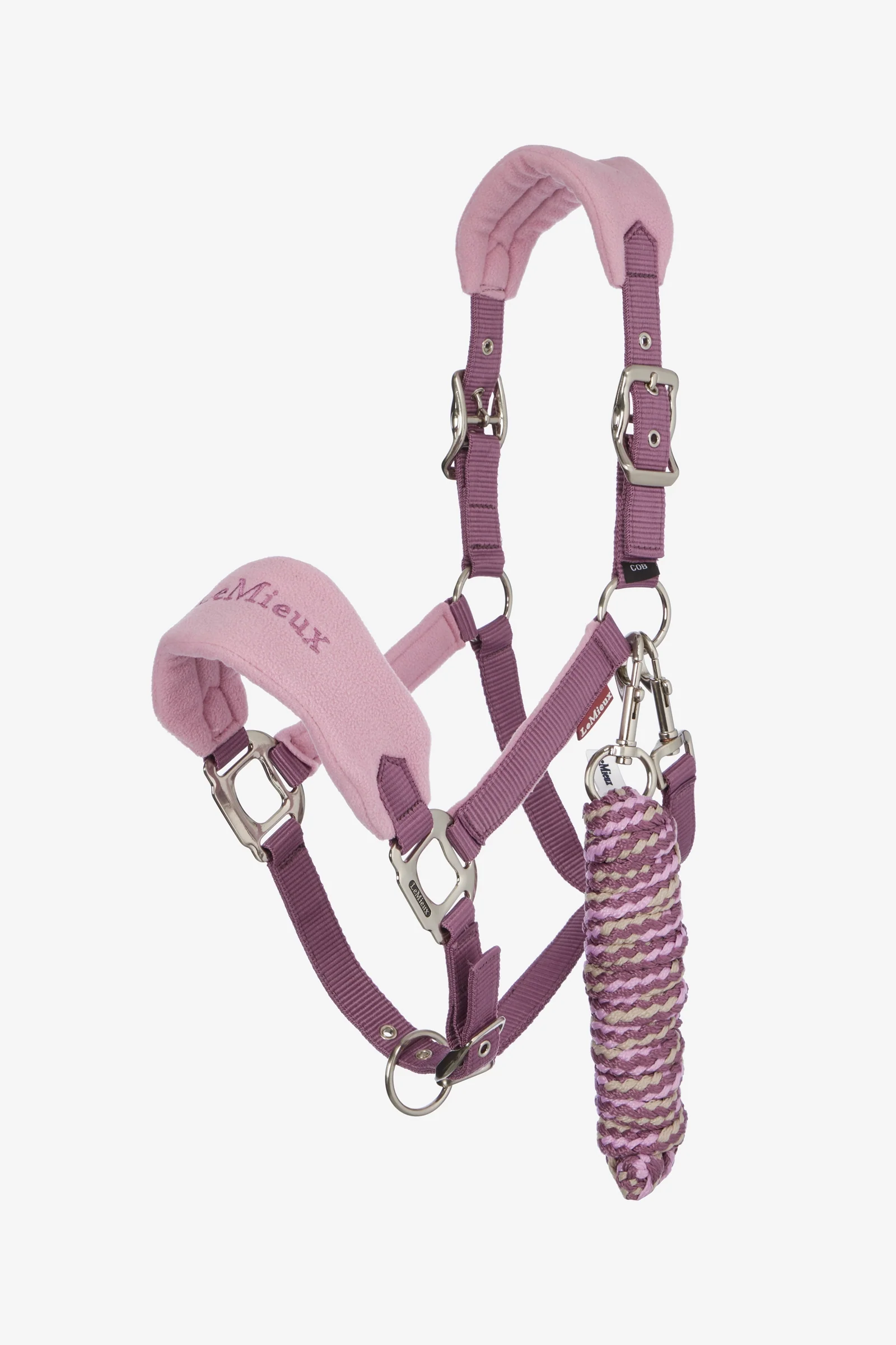 Vogue Headcollar & Lead Rope Set Mallow P