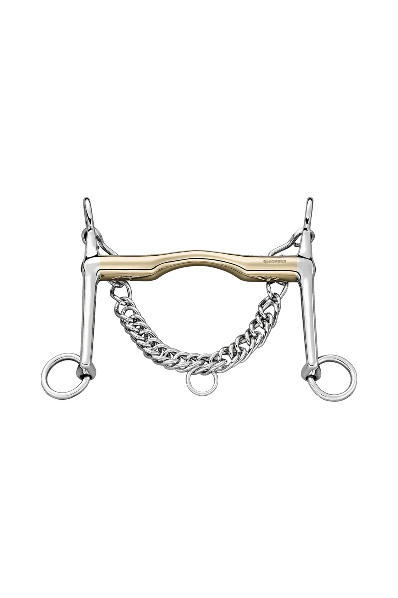 Weymouth Bit "FC" , 14mm, Short Shanks, Sensogan Metall 135 mm