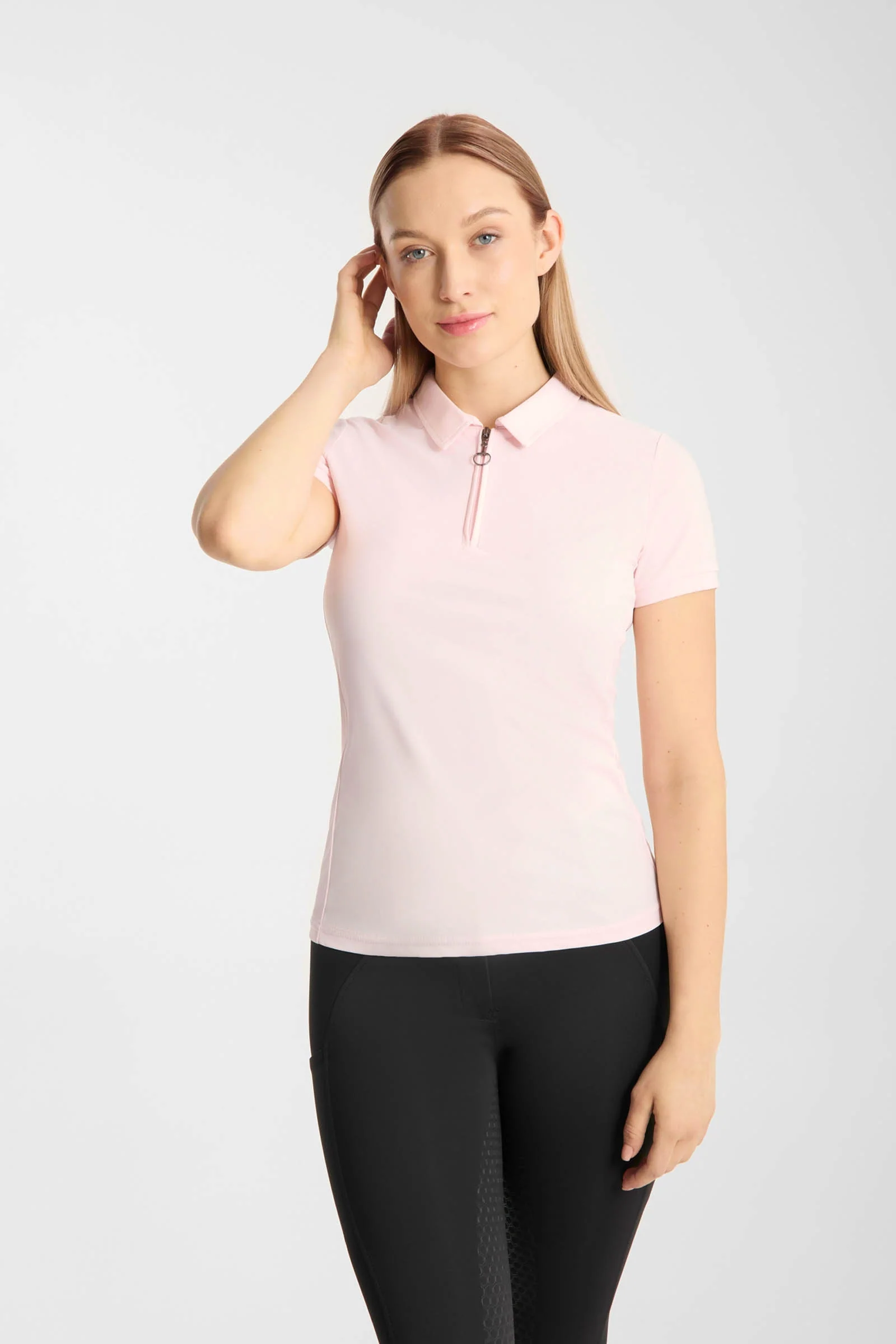 Willow Women's Functional Polo Shirt Barely Pink 6