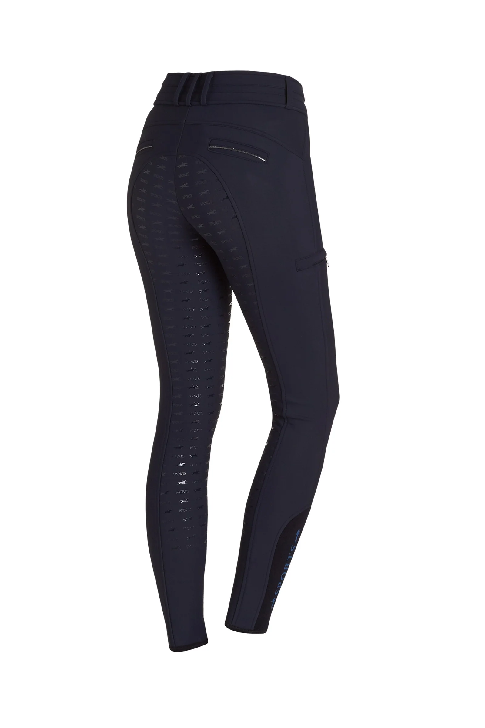 Winter Heather Women's Full Seat Breeches Turquoise Blue 10
