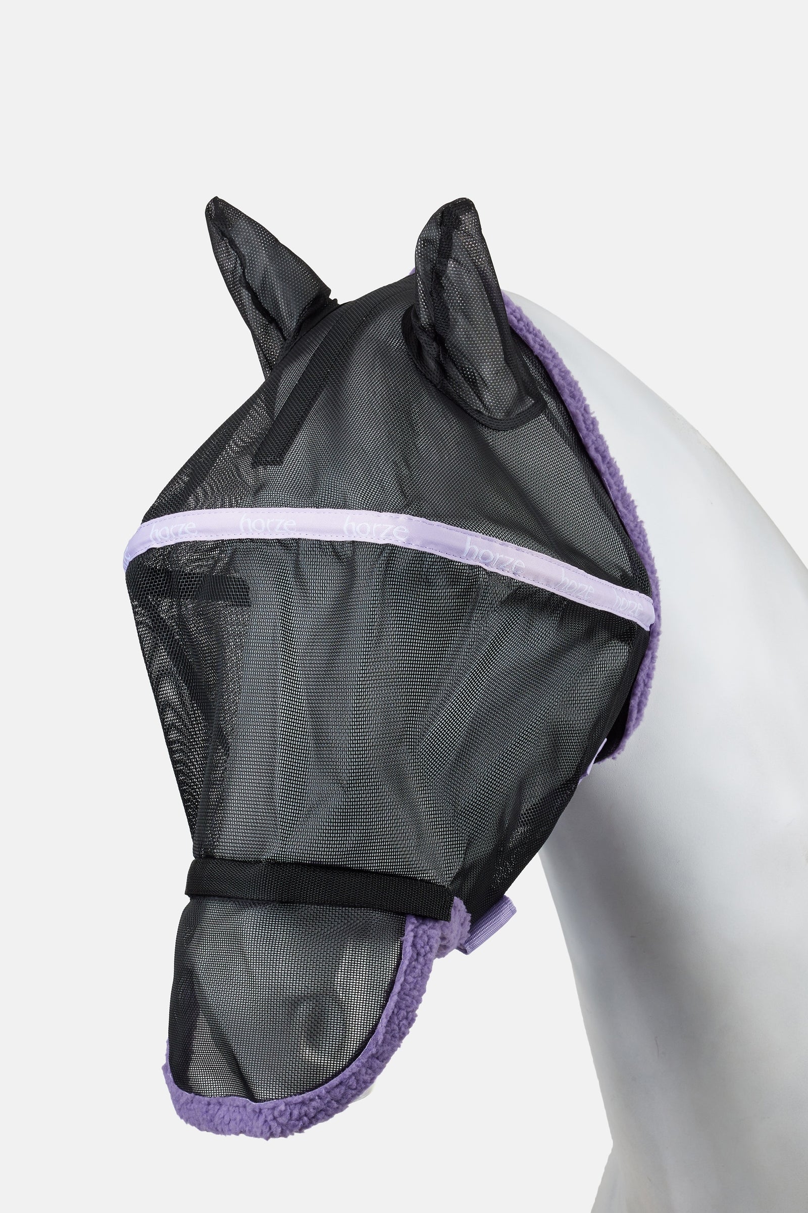Wire-Framed Flymask Lavender Frost L