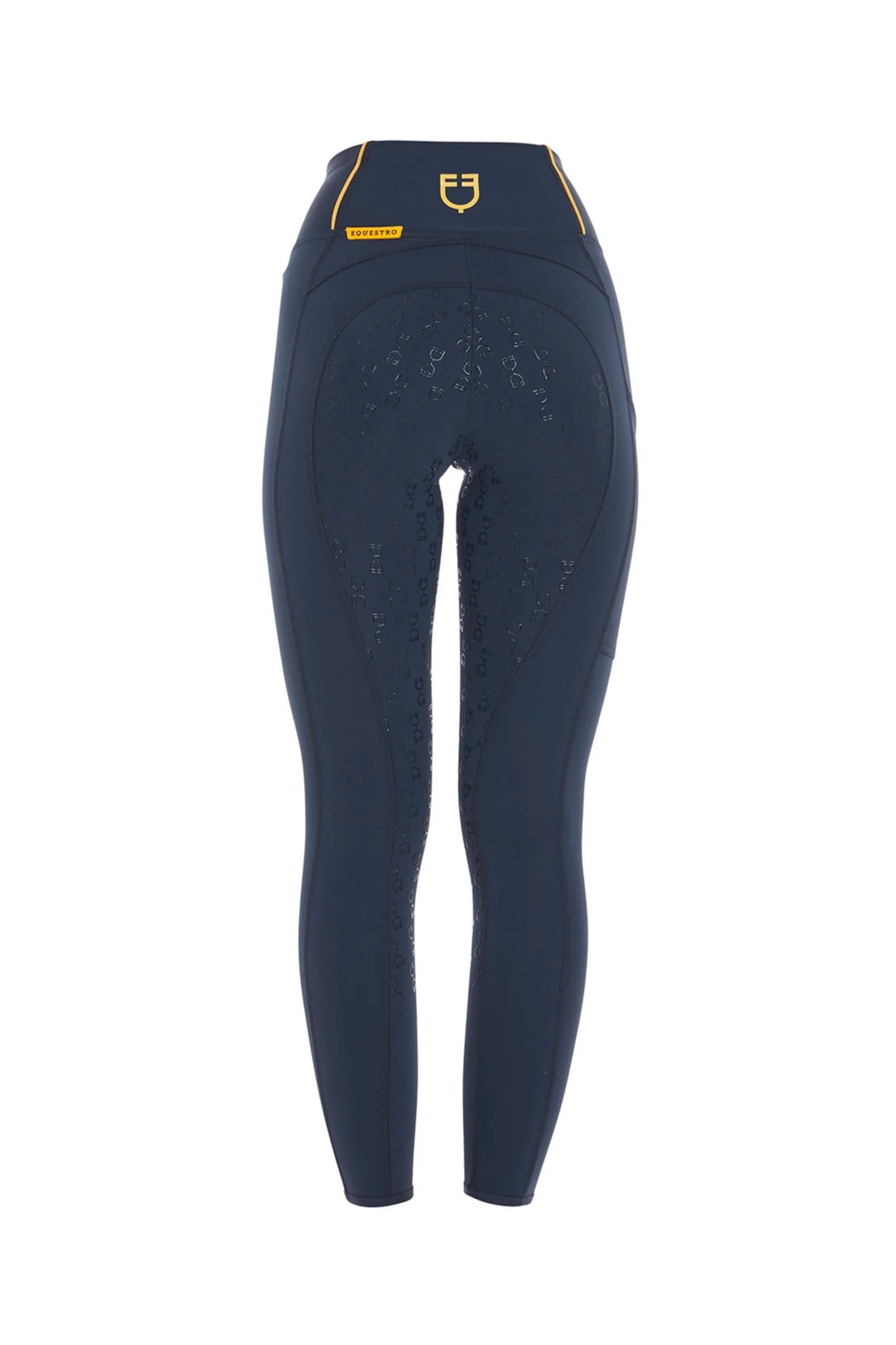Women's Fleece Lining Full Grip Leggings Navy Blazer L