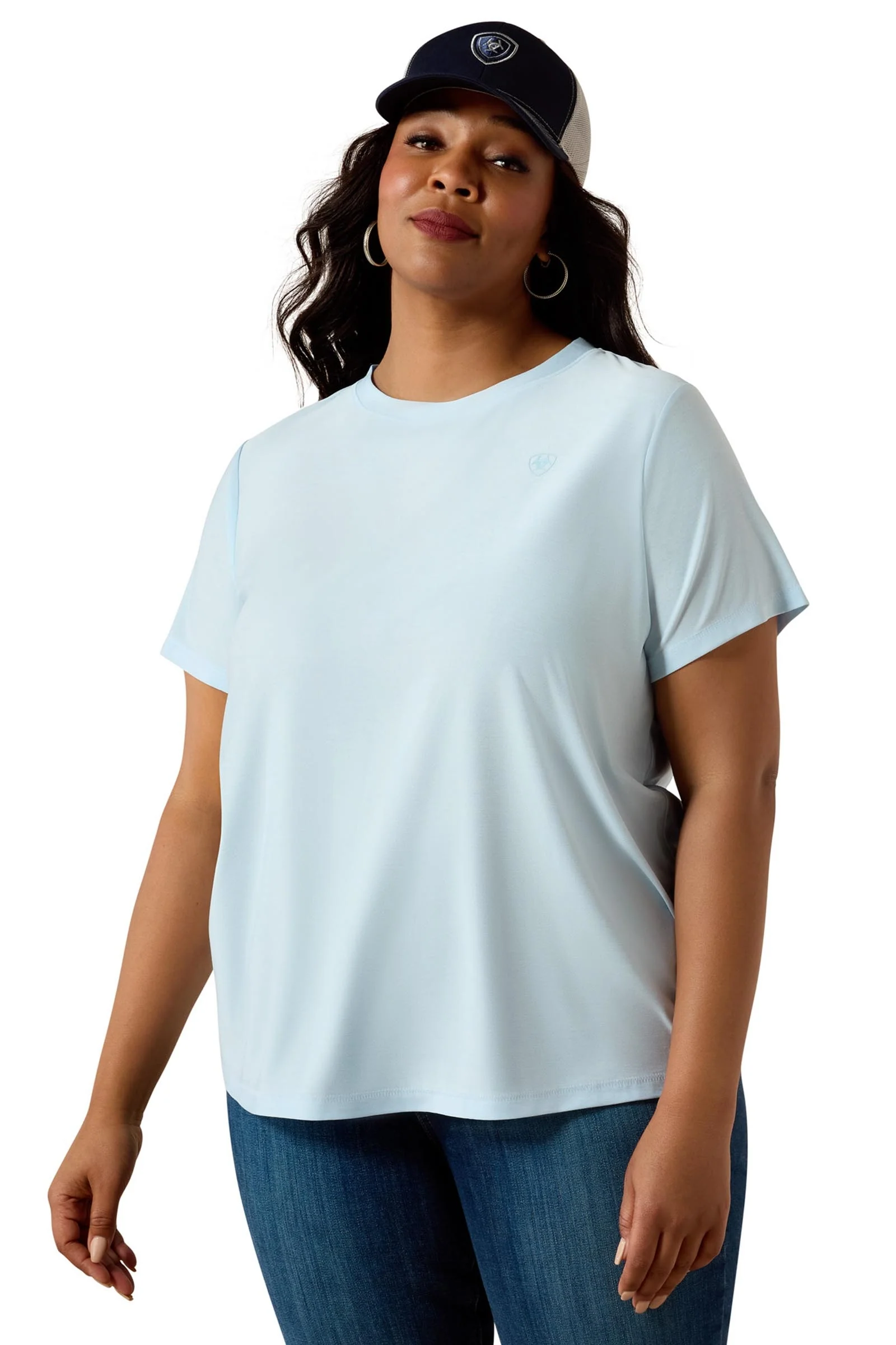 Women's Laguna Logo Shirt Nantucket Breeze XL