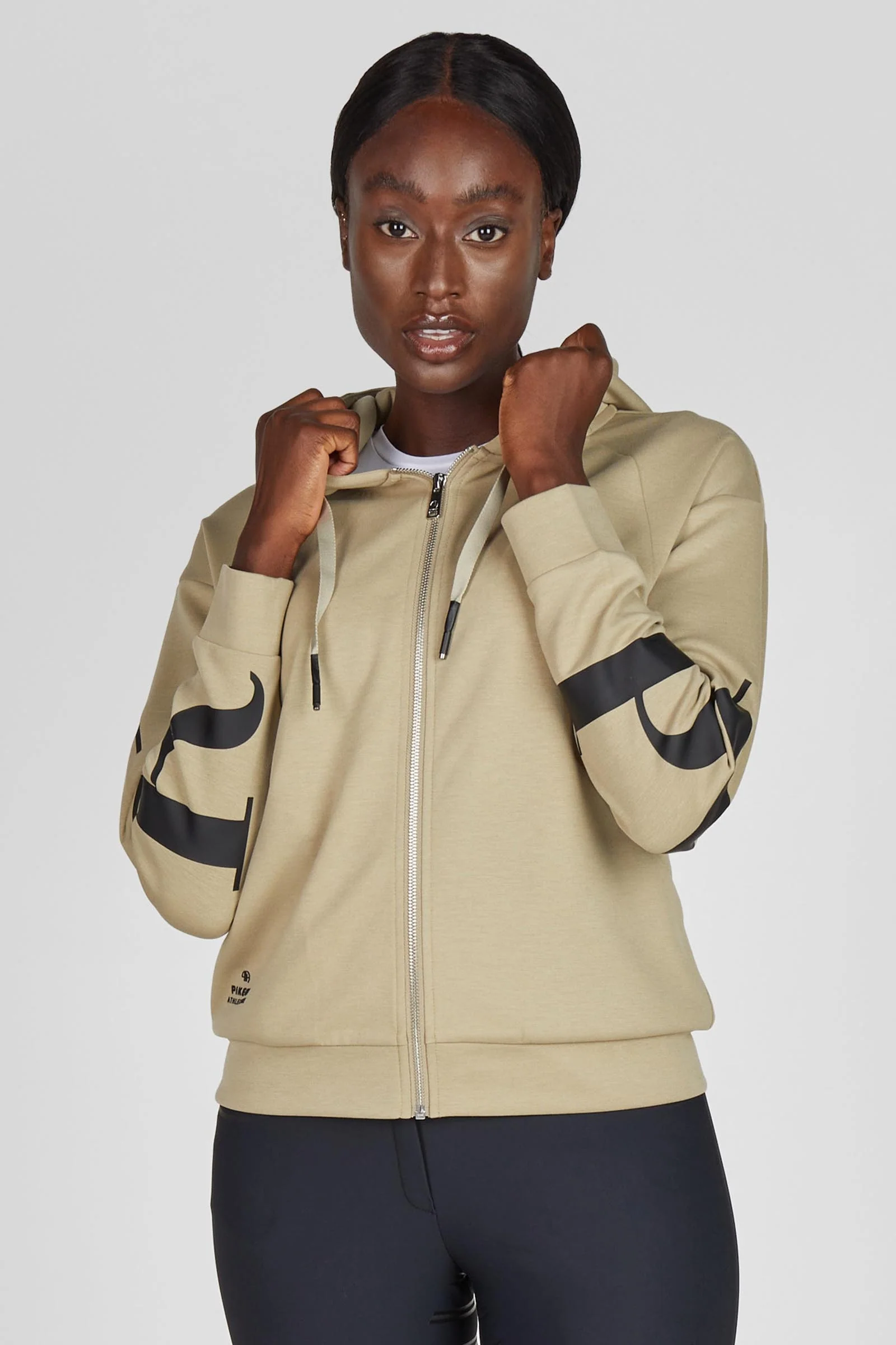 Women´s Oversized Hoody Sweat Jacket Frosted Sage 14