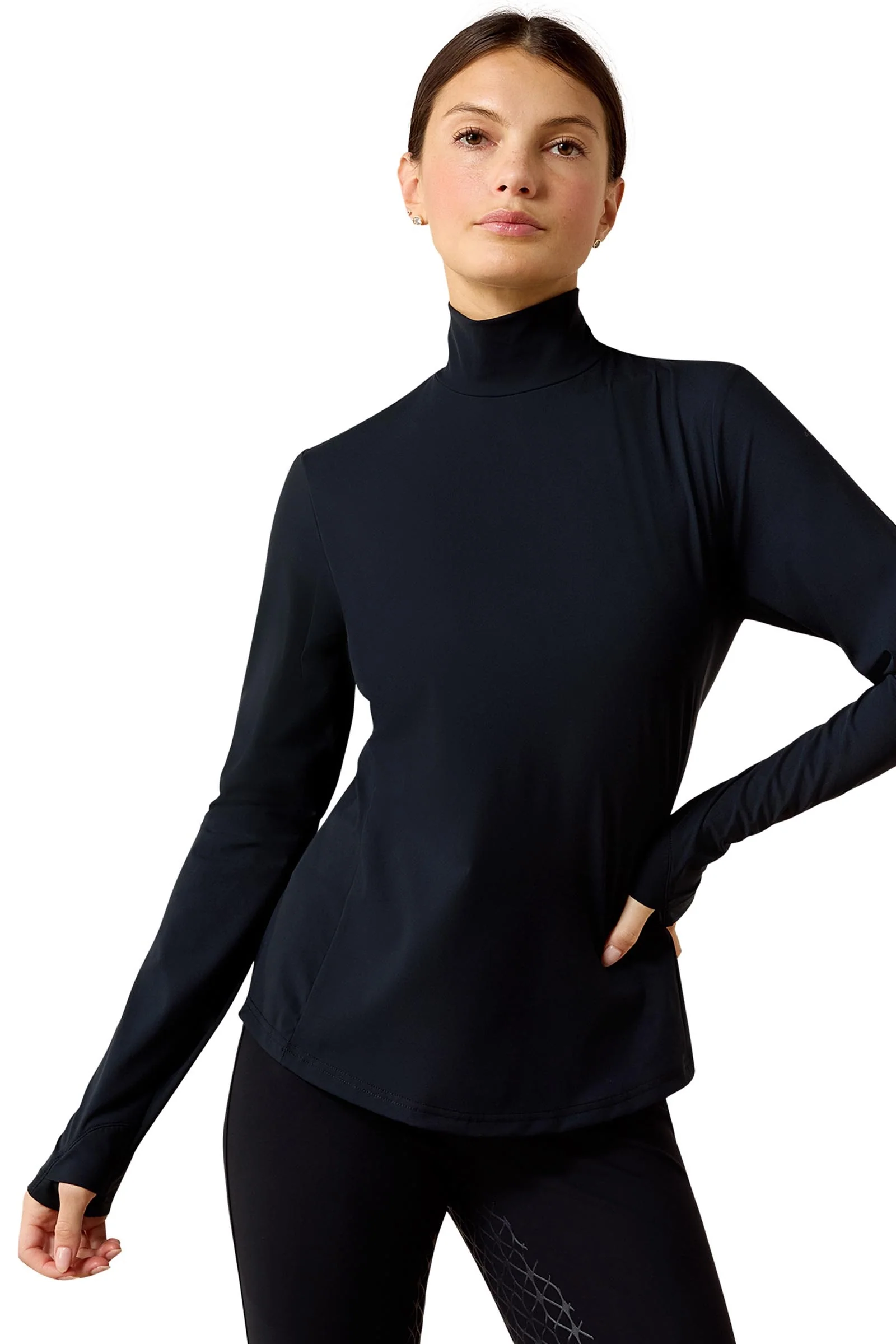 Women's SolVeil Baselayer Black S